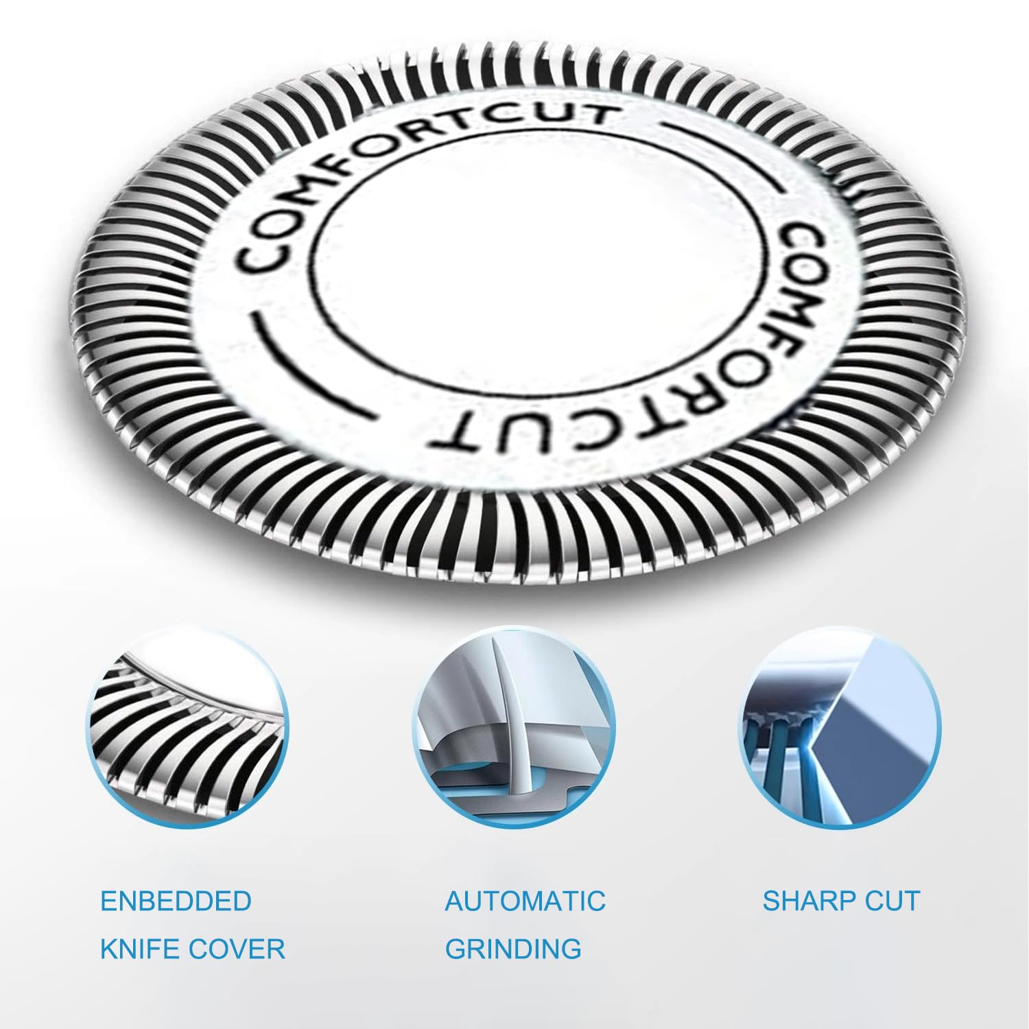 Hq8 Replacement Heads For Philips Norelco Aquatec Shavers, Hq8 For Norelco Replacement Heads,Razor Blades For Pt720 Pt730 At880