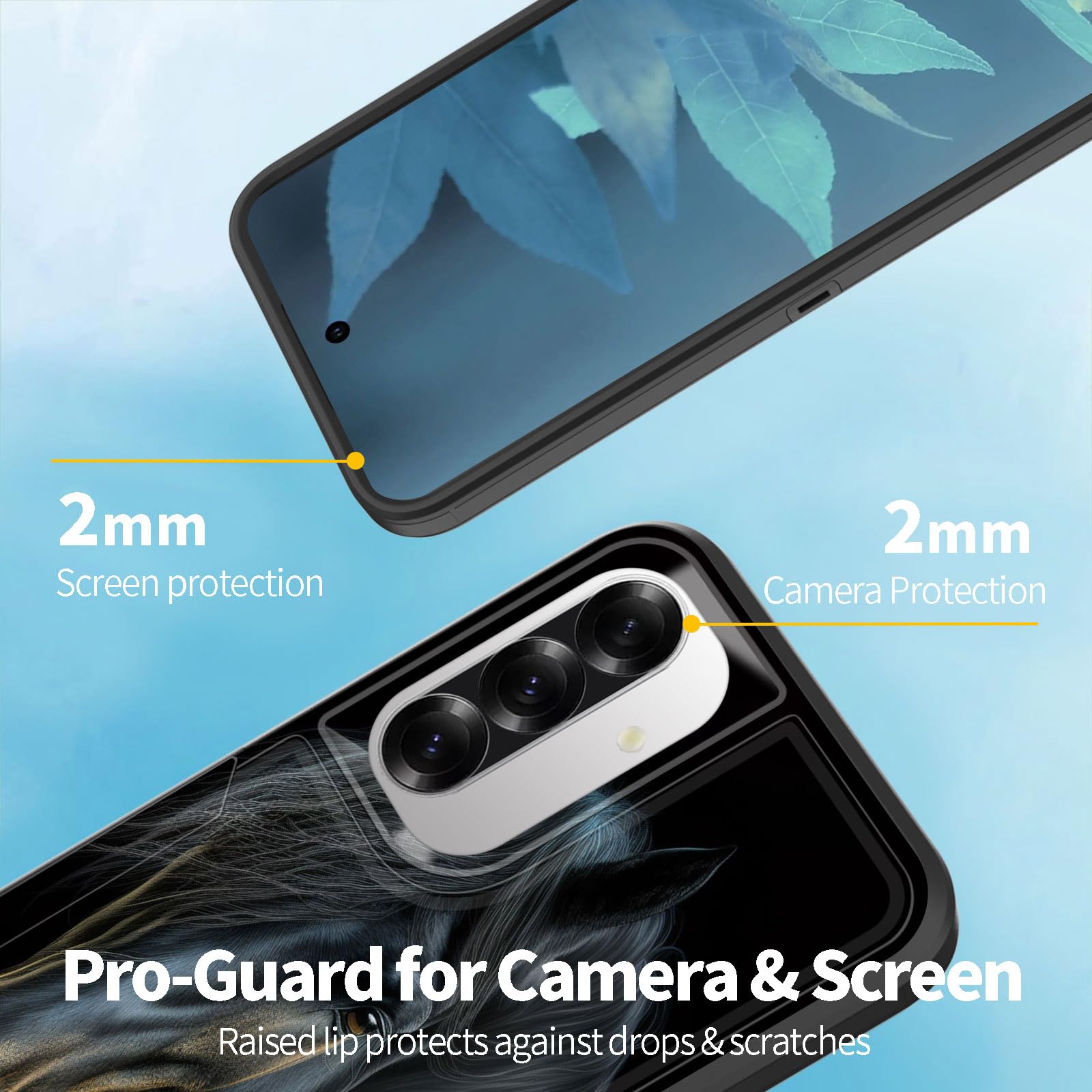 Bfukvou For Galaxy A36 5G/A56 5G Case, Dust-Proof Port Cover, Full Body Silicone Rubber Covered, Non-Slip Drop-Proof Phone Case