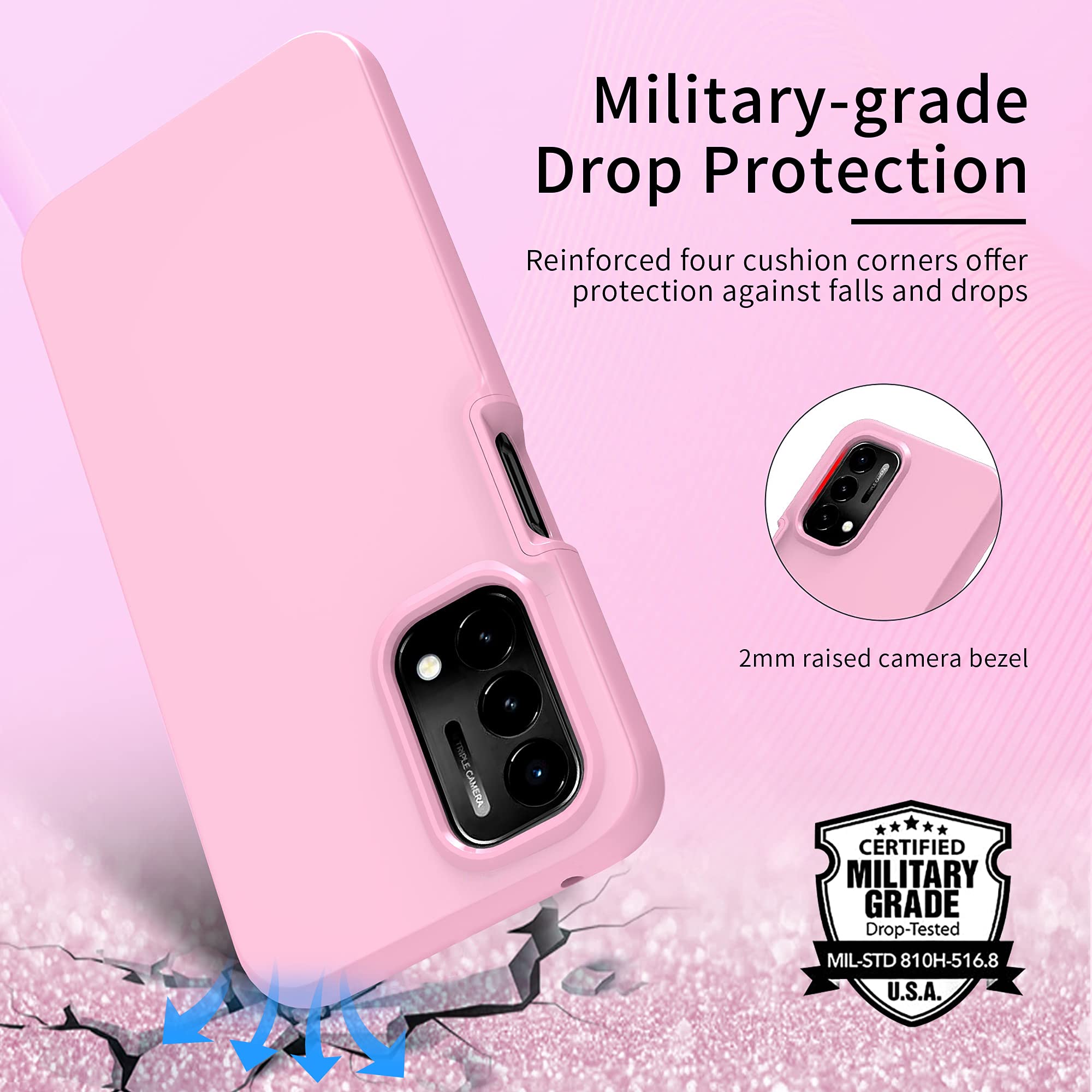 Jaroie Design Heavy Duty Case For Oneplus Nord N200 5G Case With Built In Screen Protector Dual Layer Pc Silicone Shockproof Pro