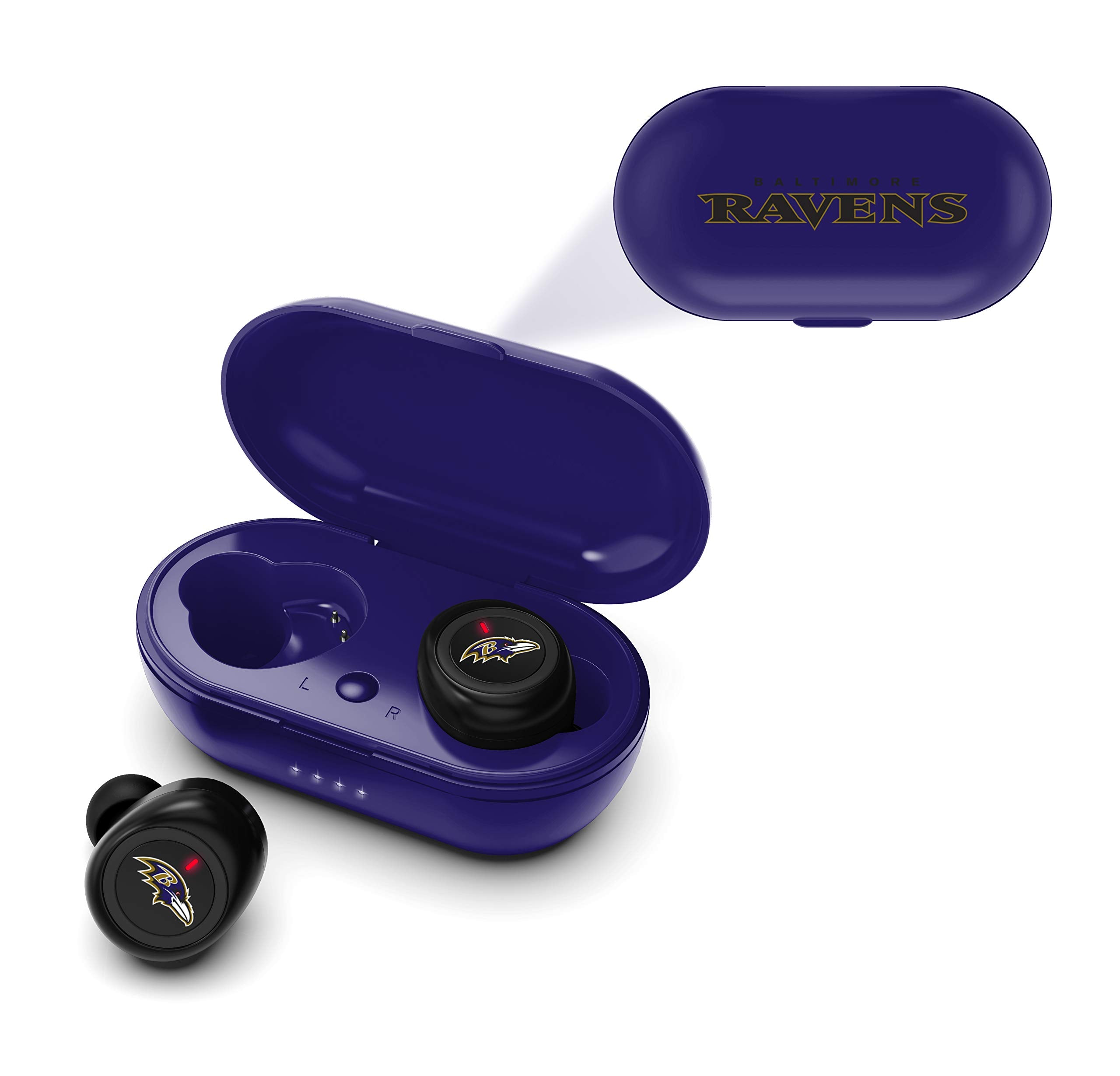 Soar Nfl True Wireless Earbuds, Baltimore Ravens