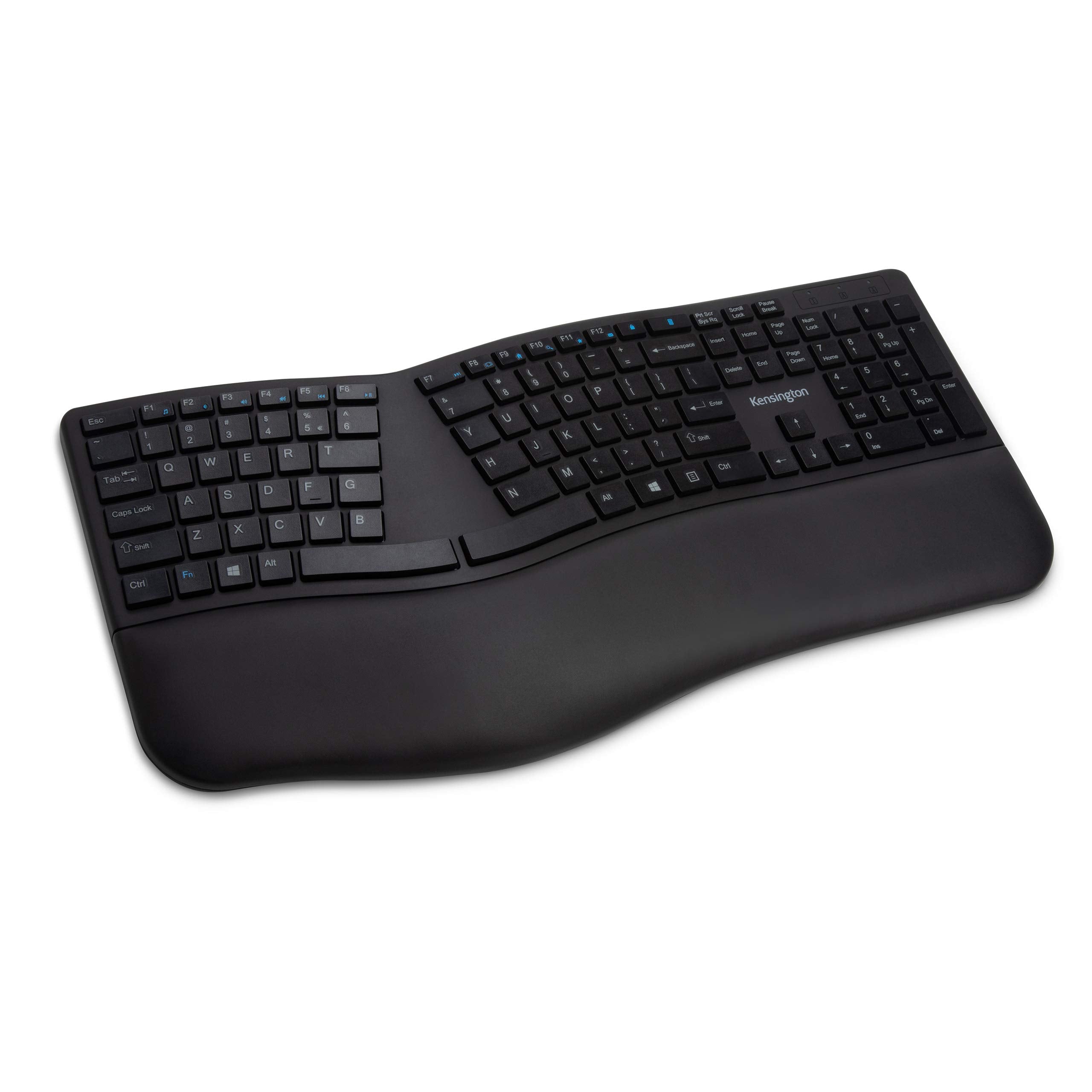 Kensington Pro Fit Ergonomic Wireless Keyboard   Black (K75401Us)