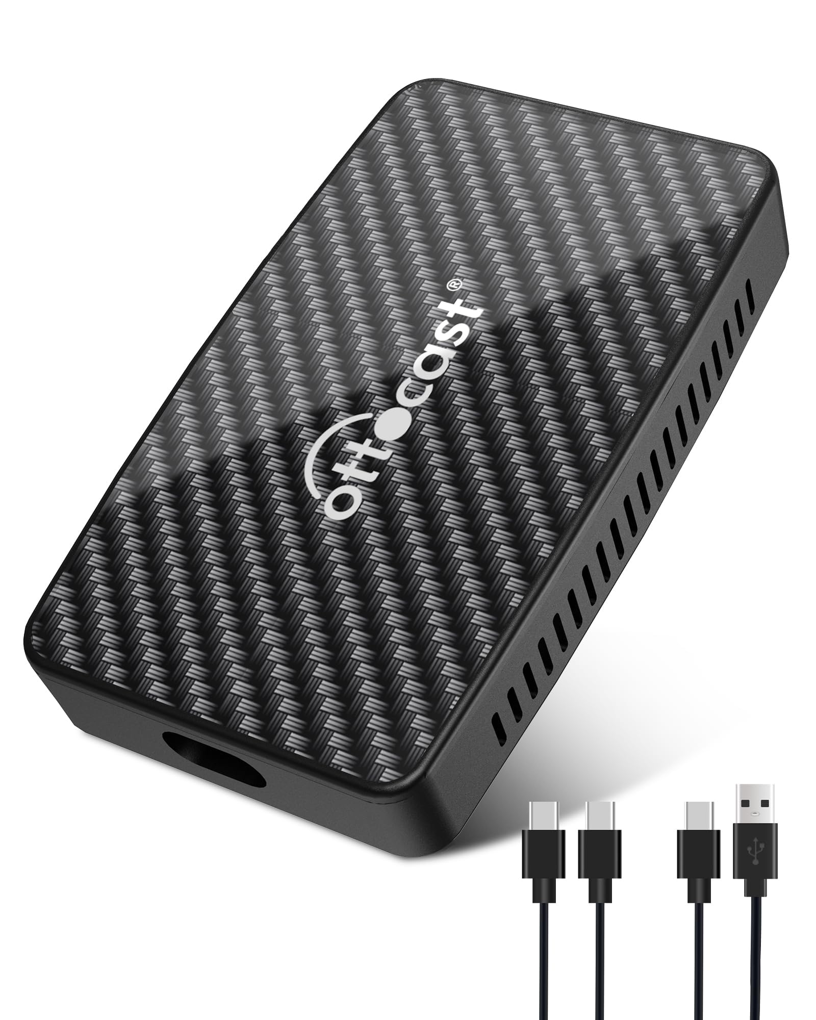 Ottocast Play2Video Pro   Wireless Carplay & Android Auto Adapter With Youtube, Netflix, Spotify, Iptv | 5Ghz Wifi, Auto Connect