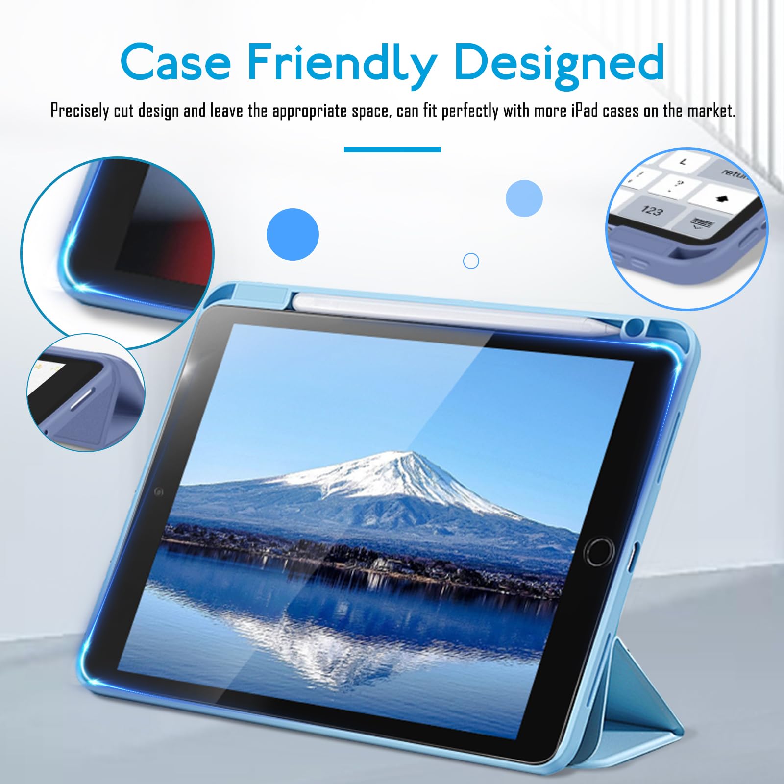 Mobdik Tempered Glass Screen Protector Compatible With Ipad 9Th/8Th/7Th Generation 10.2 Inch (2021&2020&2019) [Ultra Clear] [Ant