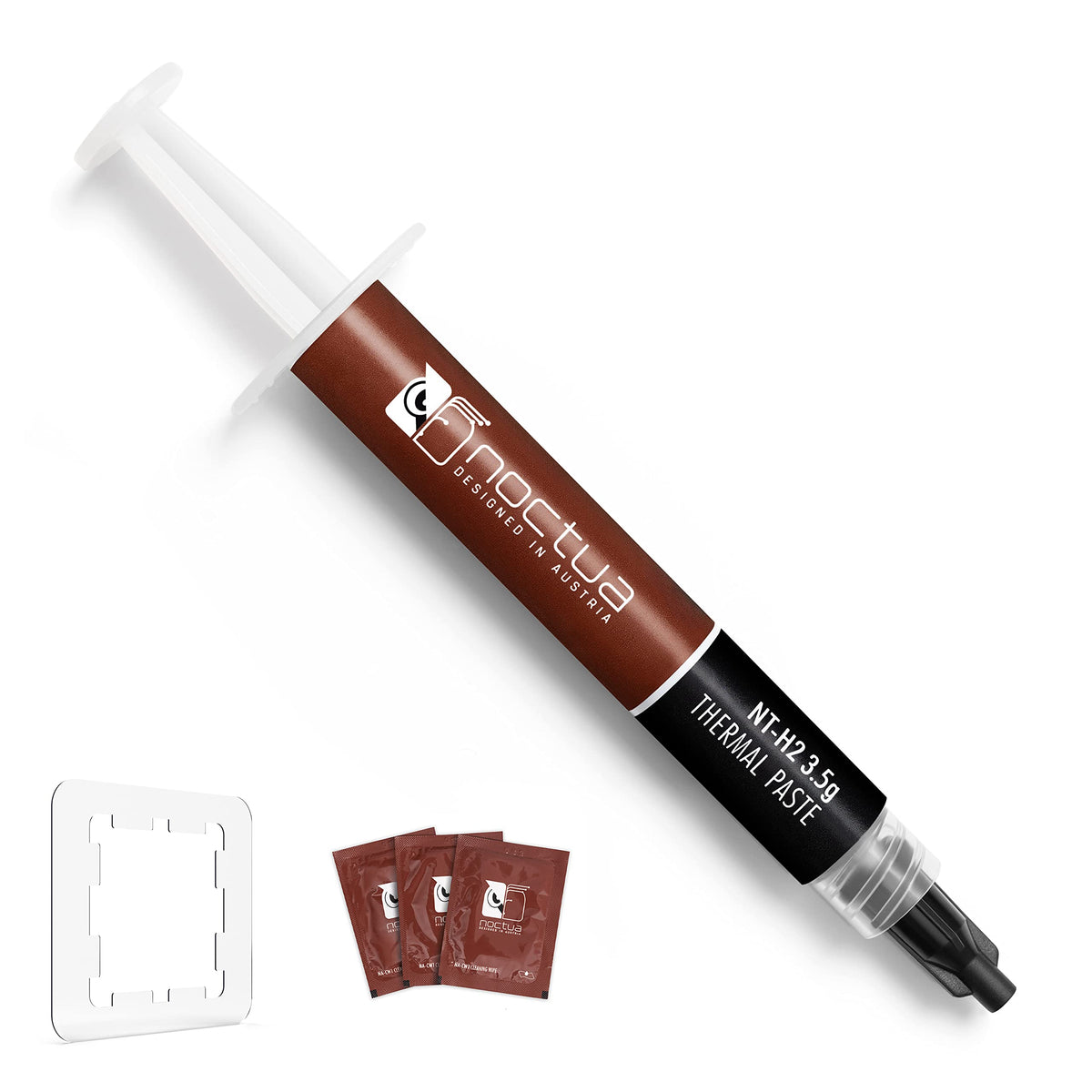 Noctua Nt-H2 3.5G Am5 Edition, Pro-Grade Thermal Compound With Thermal Paste Guard For Amd Am5 Cpus Incl. 3 Cleaning Wipes (3.5G