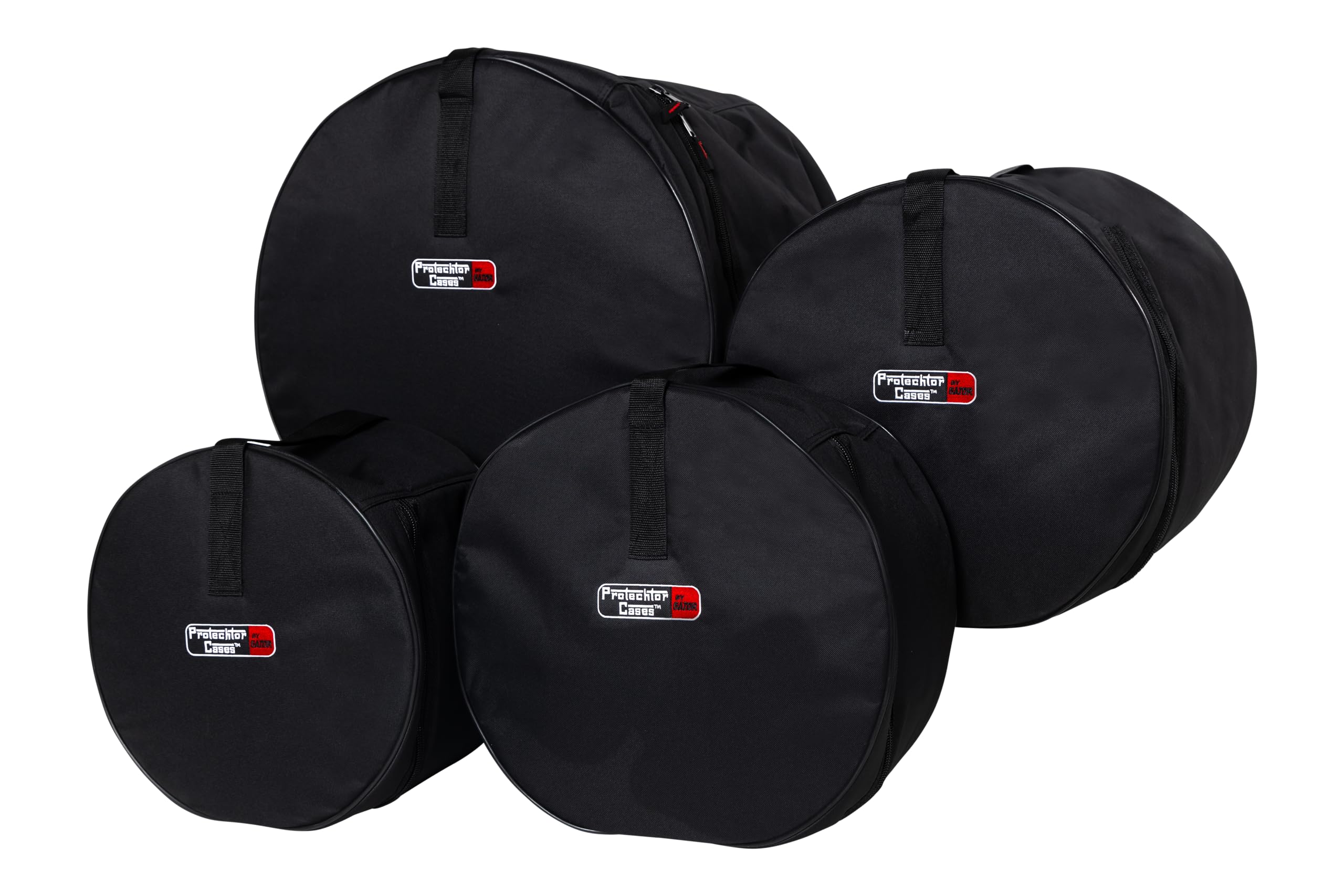 Gator Cases Bop Drum Set Bags: 18''X14'', 12''X8'', 14''X14'', And 14''X5.5''; (Gp Bop 100)