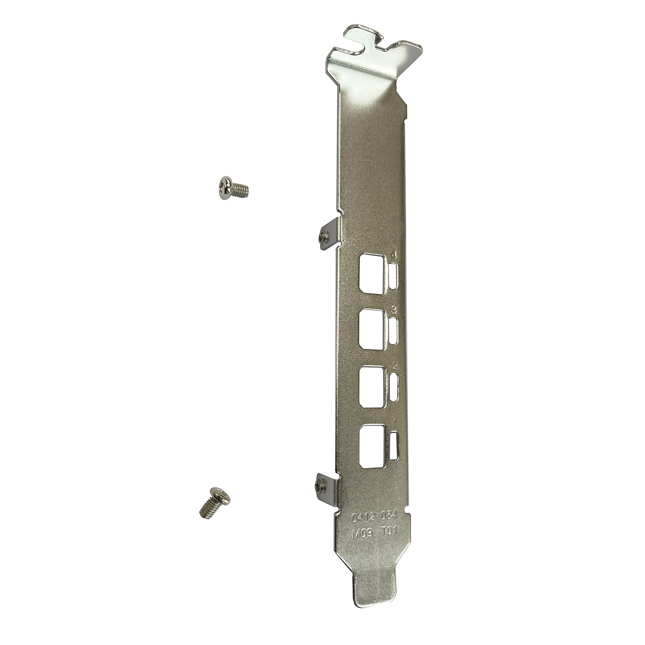 Bestparts New Full Height Long Bracket For Nvidia Quadro K1200 Nvs 510 P400 P600 P620 P1000 K1200 Nvs510 T600 T1000 With 2X Scre