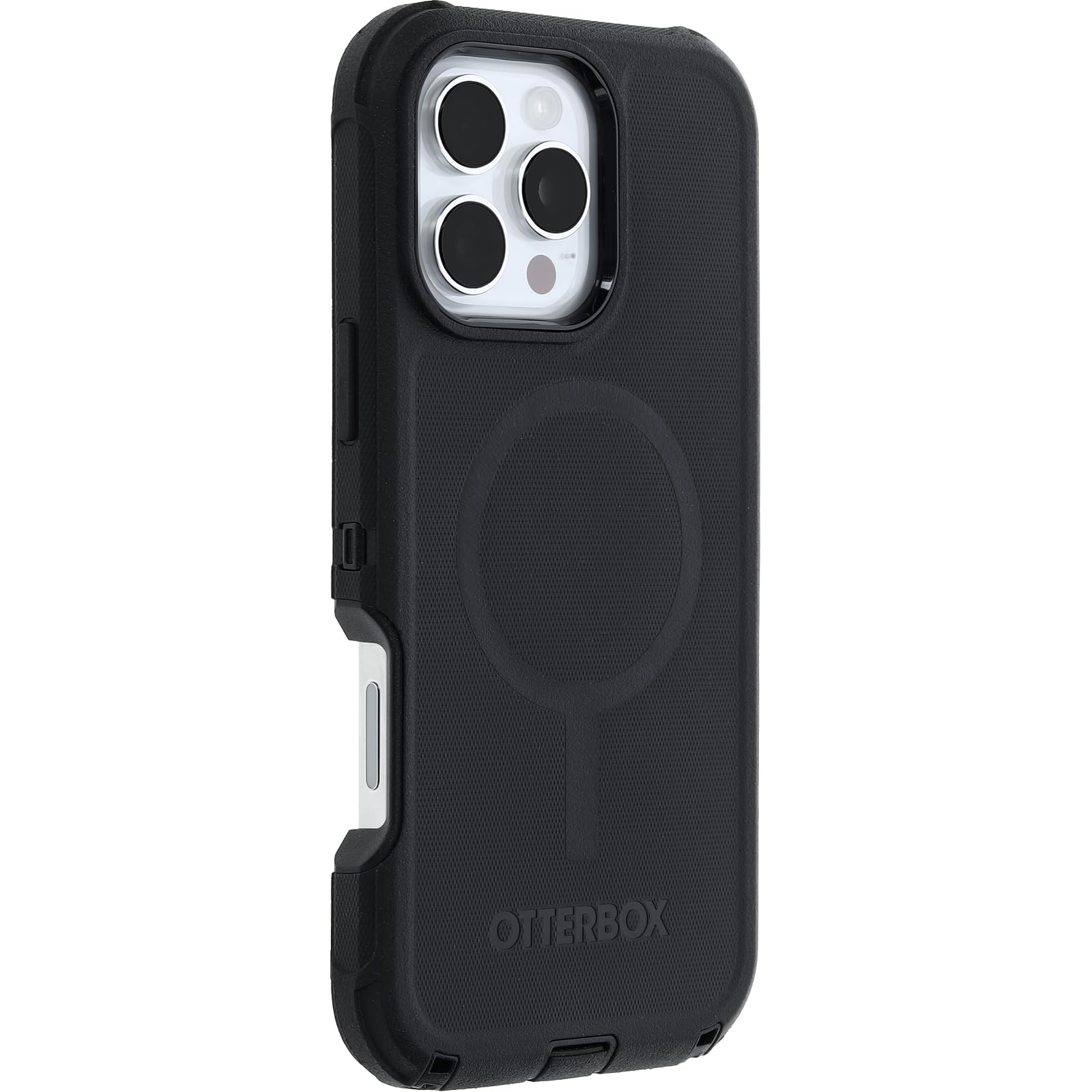 Otterbox Iphone 16 Pro Max Defender Series Case   Black (Single Unit Ships In Polybag)