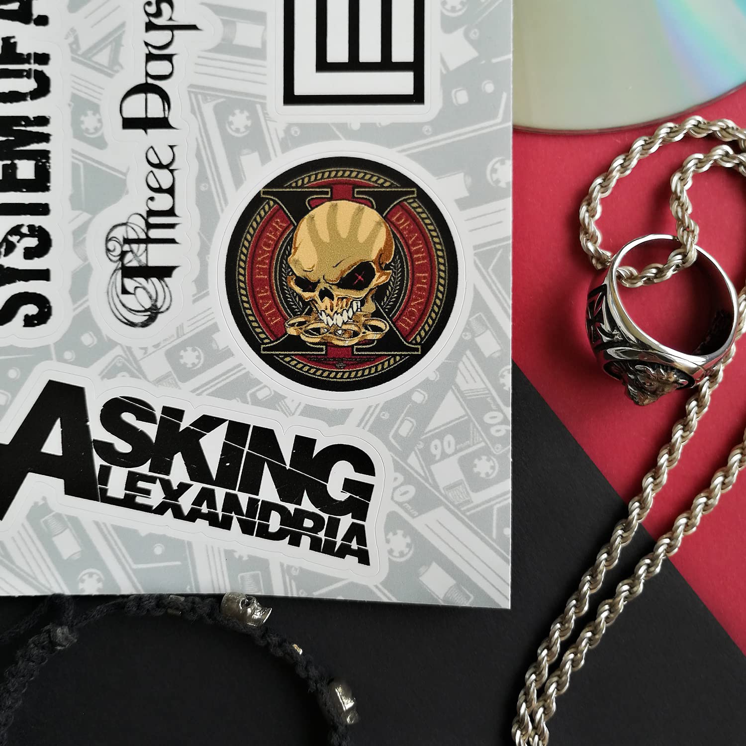 Bulbacraft Legendary Rock Band Stickers   Heavy Metal Laptop Decals   Vinyl Band Stickers For Adults, Rock Stickers And Decals,