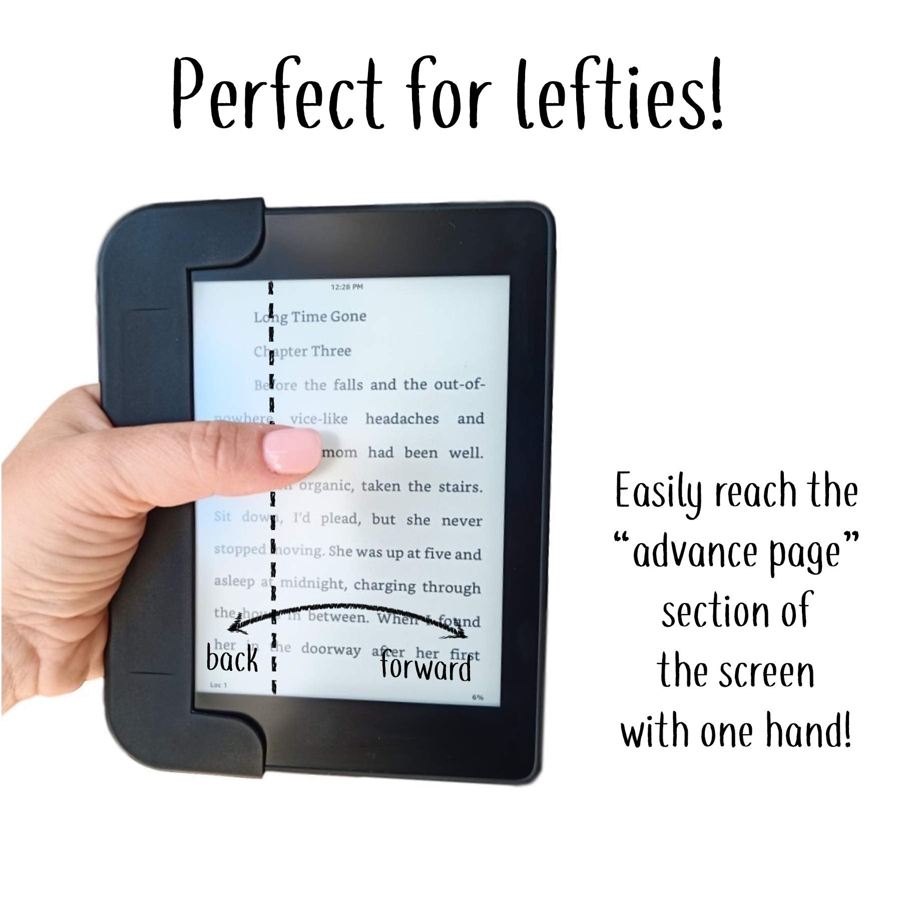 Pageturnerz 5 In 1 Grip Case Cover For Kindle Paperwhite 4 E Reader (10Th Gen)   Read In Any Position. Award Winning Design.