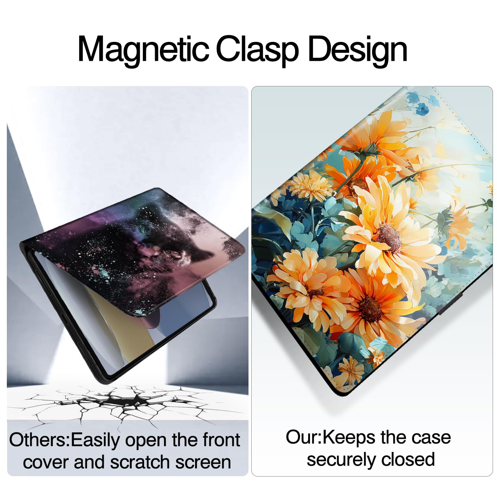 Anpredo Case For Ipad 9/8/7 Gen 10.2 Inch With Pencil Holder, Auto Wake/Sleep, Magnetic Clasp, Cover For Apple Ipad 9Th/8Th/7Th