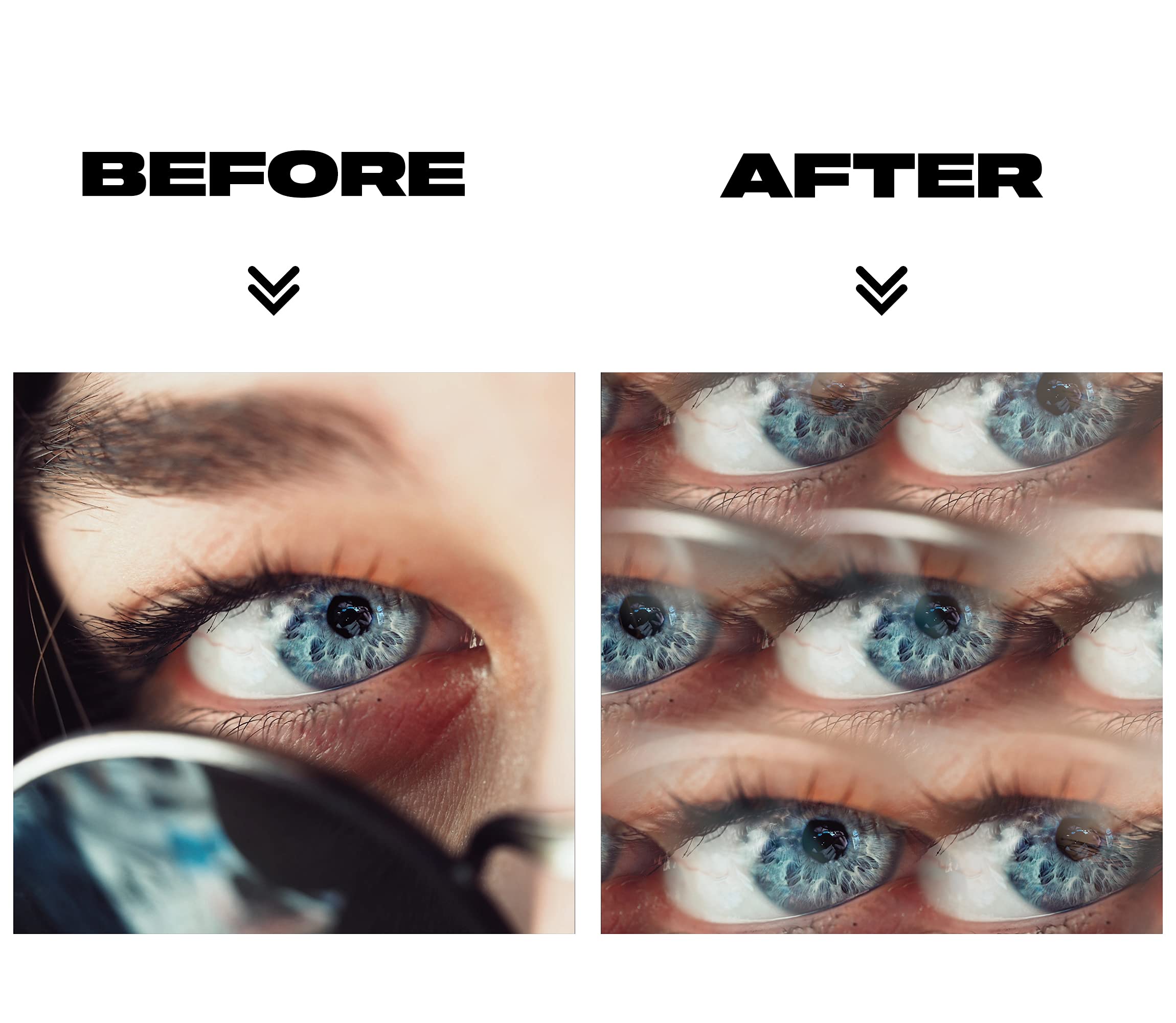 Creator Fx Kaleidoscope Glass Prism Lens Filter | Prismatic Effect Filter For Cameras | Fractal Filter For Repeated Subjects (Fi