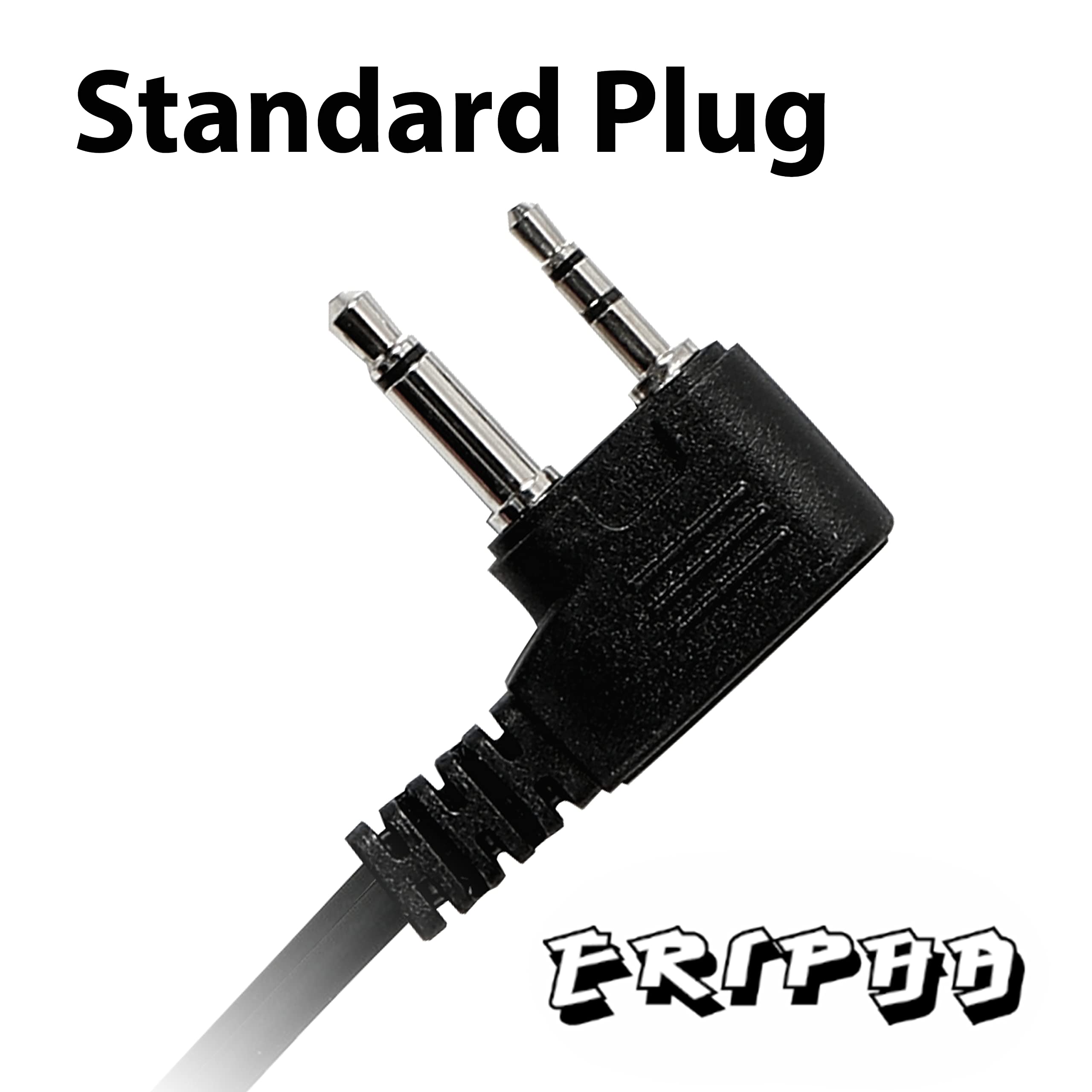 Eripha Earpiece For Midland Gxt1000Vp4 Walkie Talkie 2 Way Radio Surveillance Security Headset Acoustic Tube Ear Piece With Mic