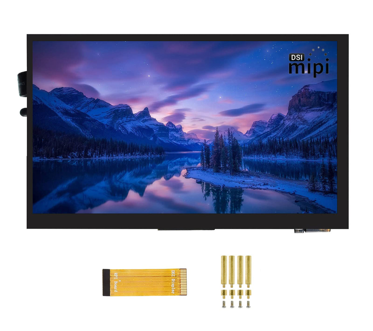 Waveshare 5 Inch Touch Screen For Raspberry Pi Dsi Lcd Screen Monitor 800  480 Display For Raspberry Pi 4B 3B+ 3A+ 3B 2B B+ A+ C