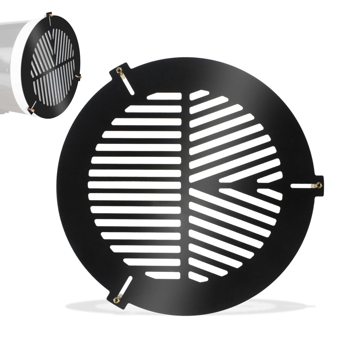 Astromania Bahtinov Mask Focusing Mask For Telescopes   Fm180Mm For A Tube Outer Diameter (Od) From 195Mm 240Mm   Can Be Mounted