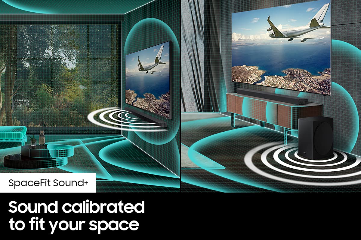 Samsung 9500S Rear Speaker Kit - Wireless Dolby Atmos/Dts: X (Swa-9500S, 2021 Model), Black