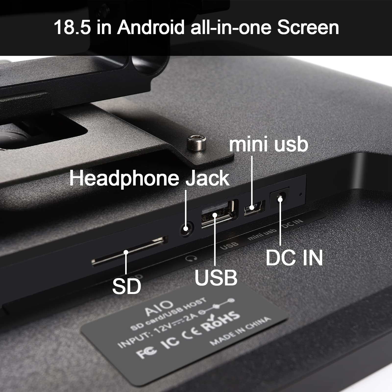 Gvm Teleprompters For Digital Cameras/Camcorders Portable 18.5'' Teleprompter Kit With Remote Control & App,Solid Aluminum Const