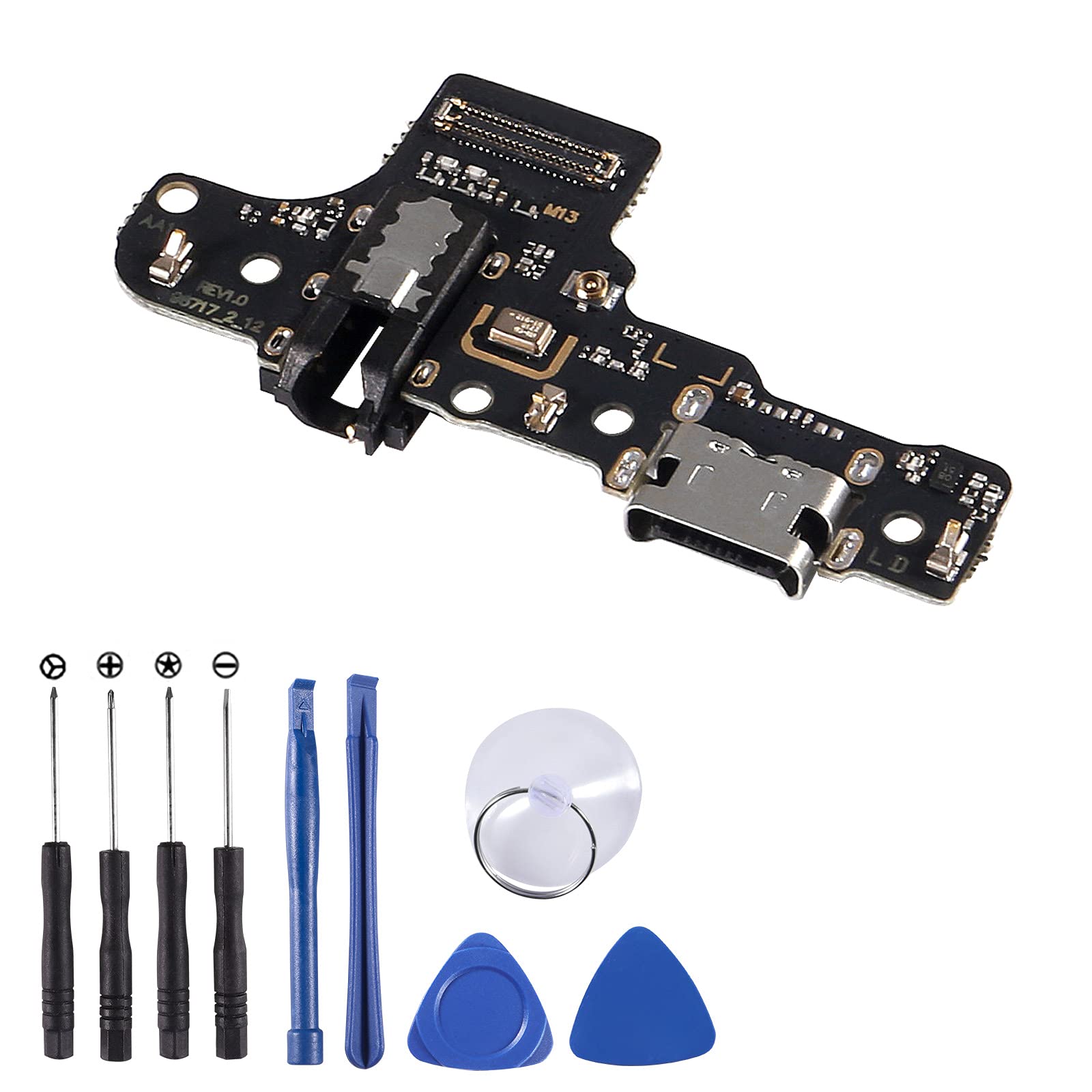 Usb Charging Port Flex Cable Replacement For Samsung Galaxy A21 Sm A215U A215U A215A Sm A215F A215R4 A215U1 Us Version With Tool