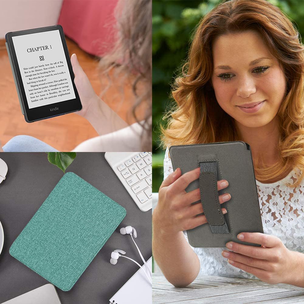 Scsvpn Case For 6.8'' Kindle Paperwhite (11Th Generation 2021 Release) And Kindle Paperwhite Signature Edition, Premium Lightwei