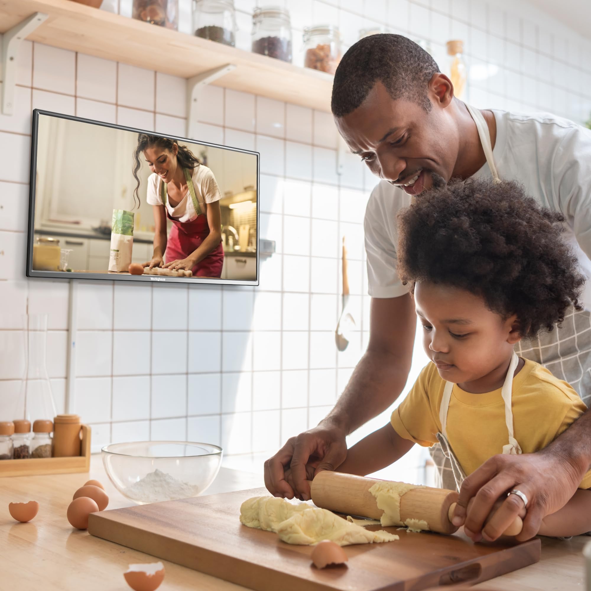 Westinghouse 24 Led Hd Dvd Combo Tv, 720P (2022 Model)