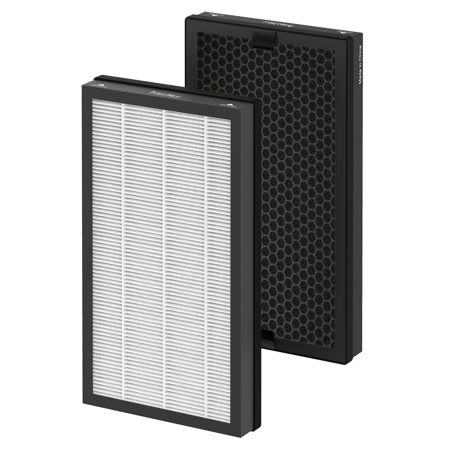 Breathe Clean, Fresh Air With Our 2 Pack Of Priestley P1240 Replacement Voc Filters. Effectively Captures Vocs, Odor, Dust, Form