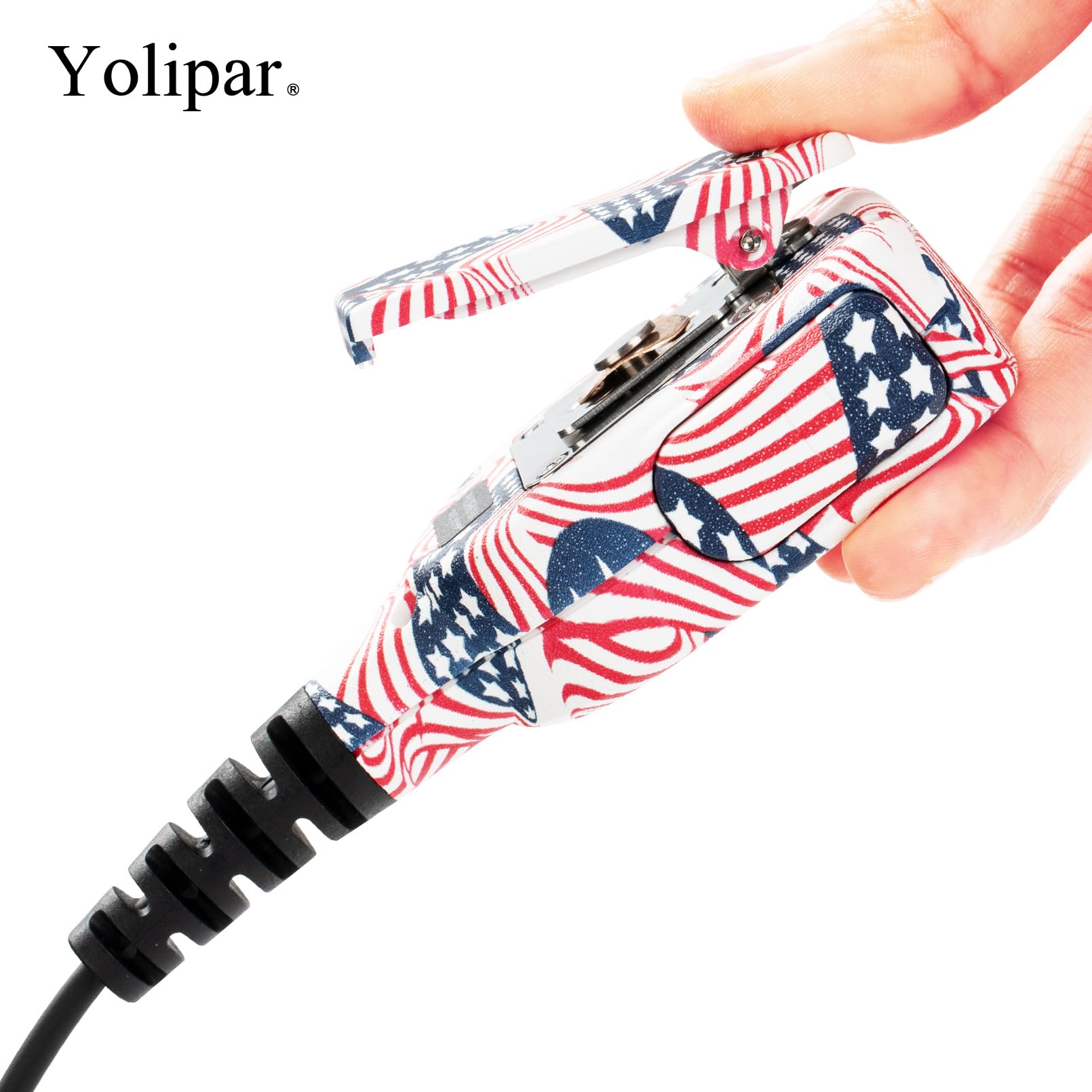 Yolipar Radio Shoulder Speaker Mic Handheld Microphone With 3.5Mm Audio Jack Compatible With Bf F8Hp Bf F9 Uv 82 Uv 82Hp Uv 82C