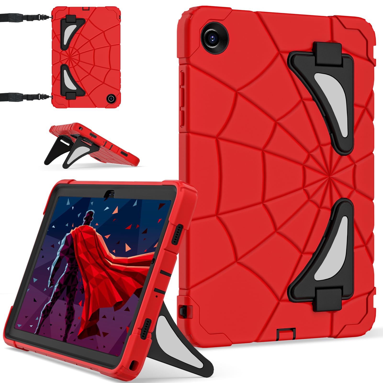 Case for Galaxy Tab A11 Plus /A9 Plus Samsung Tablet A11+ / A9+ 11 Inch Cases with Screen Protector 2026/2024 Galaxy 11 Cover Th