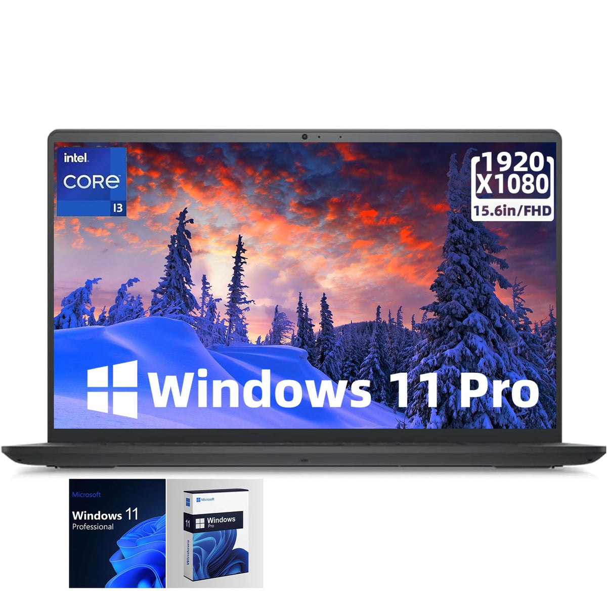 Dell Inspiron 15 3520 Business Laptop, 15.6'' Fhd Display, Intel I3 1215U Core(6 Cores), 32Gb Ram, 1Tb Ssd, Wi Fi, Intel Uhd Gra
