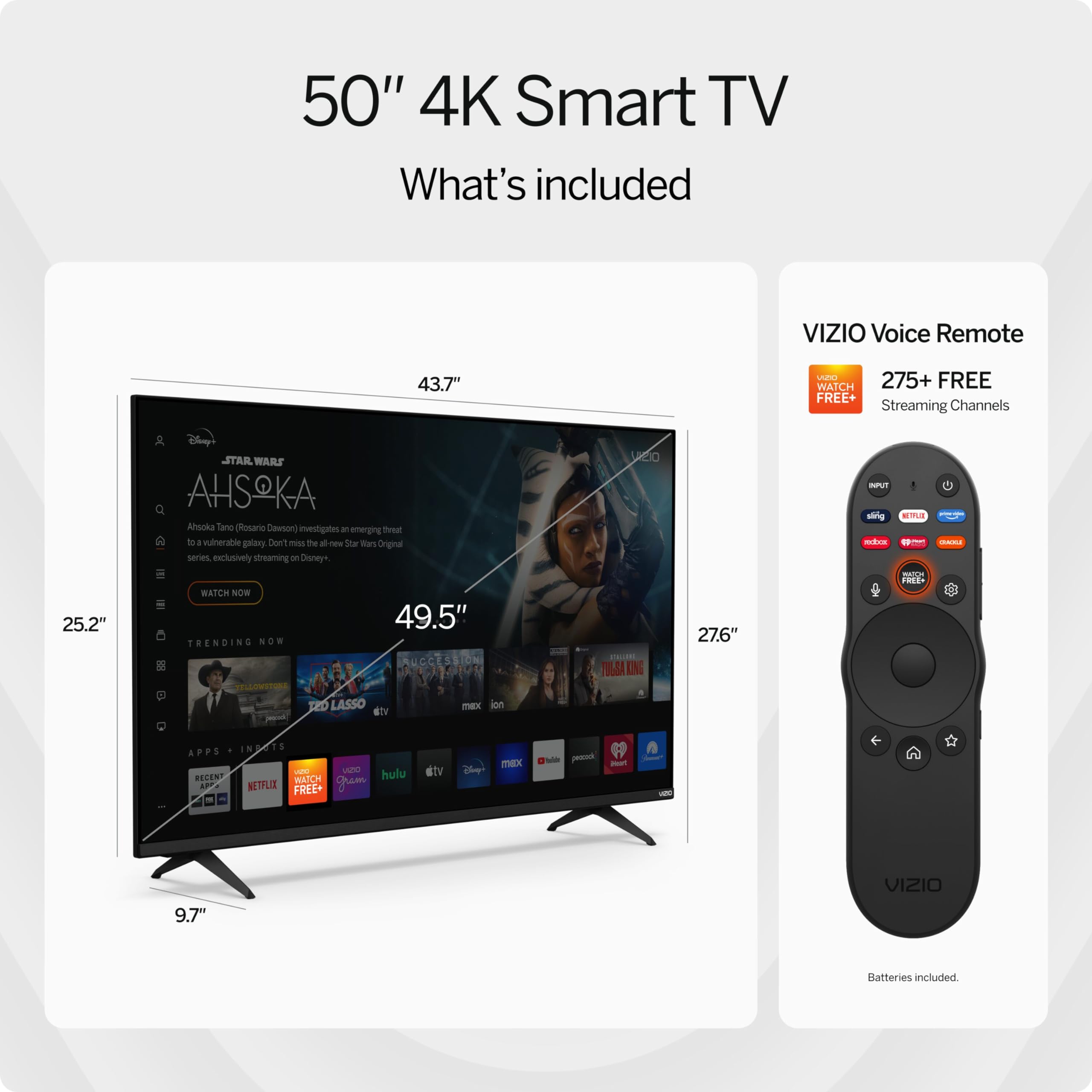 Vizio 50 4K Hdr Smart Tv