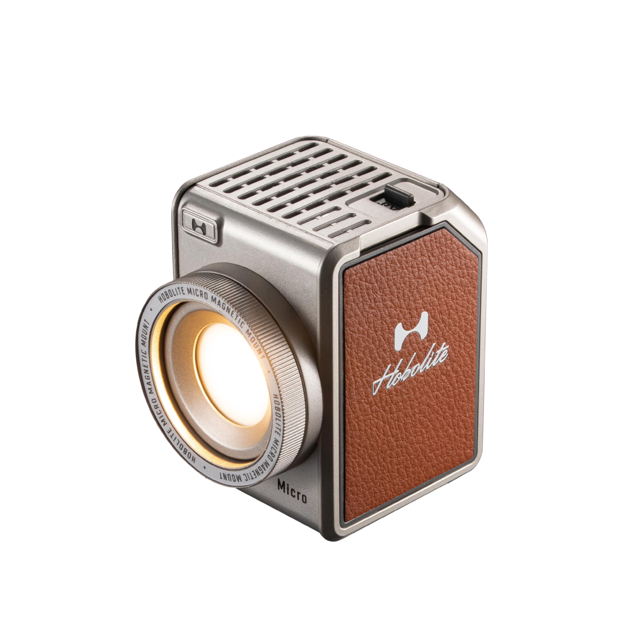 Hobolite Micro Led Video Light Standard Kit With Lcd Display, App Control, Barndoor, Cri/Tlci 96+, 2700 6500K Portable Continuou