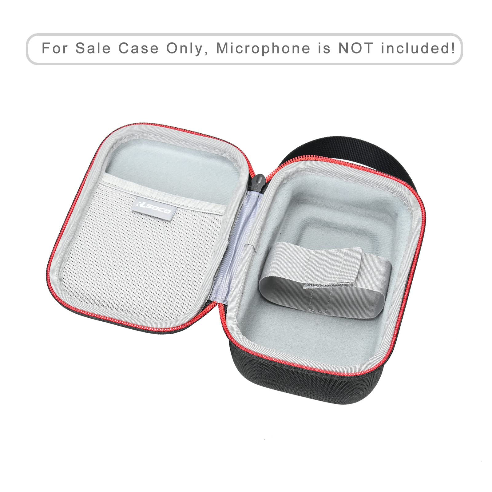 Rlsoco Case Compatible With Shure Mv51 Digital Large-Diaphragm Condenser Microphone - Black (Case Only)