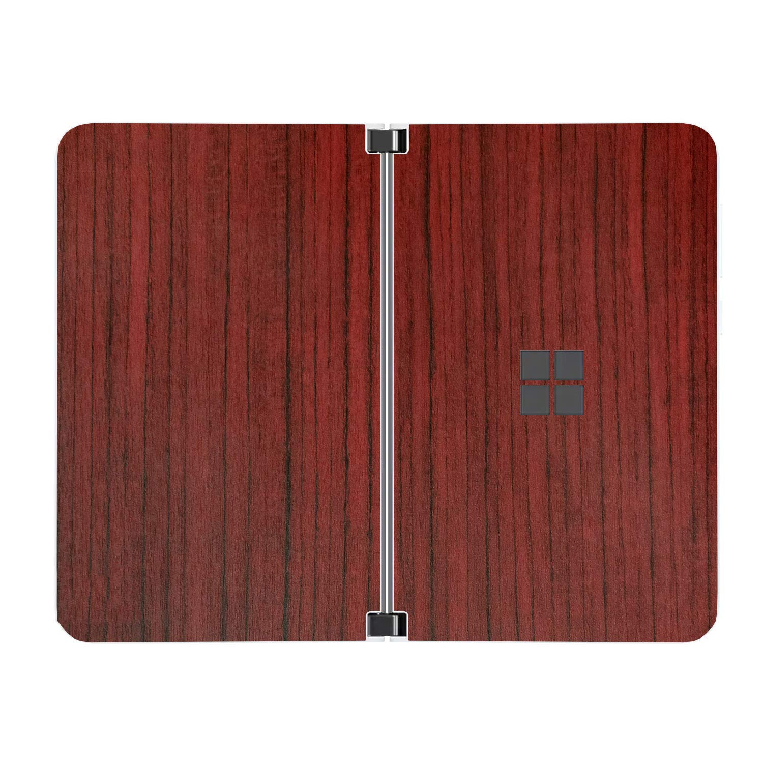 Sopiguard Sticker For Surface Duo Phone Edge To Edge Precision Vinyl Skin Wrap (Wood Dark)