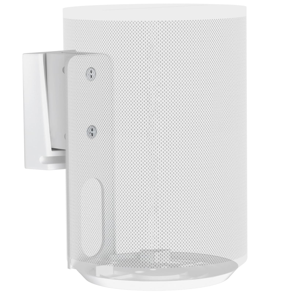 PUTORSEN Speaker Wall Mount for Sonos Era 100,Tilt & Swivel Speaker Shelf Bracket for Better Audio Enjoyment,Cable Management,Hold up to 6.6lbs (1 Pack White)