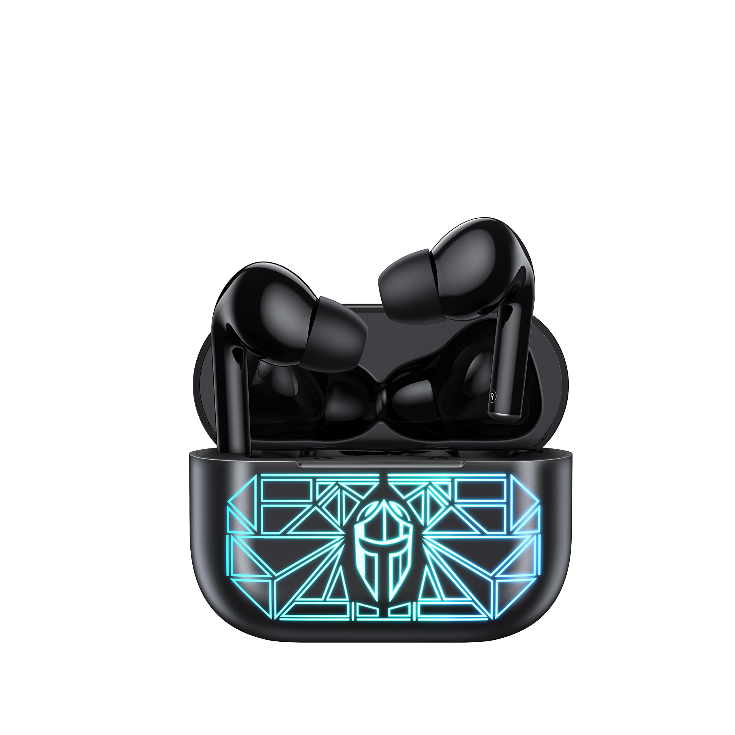 Neon Knight NKTWS Low Latency Wireless Bluetooth(R) Gaming Earbuds 300 Hours Standby Waterproof Rated for True Wireless Gaming