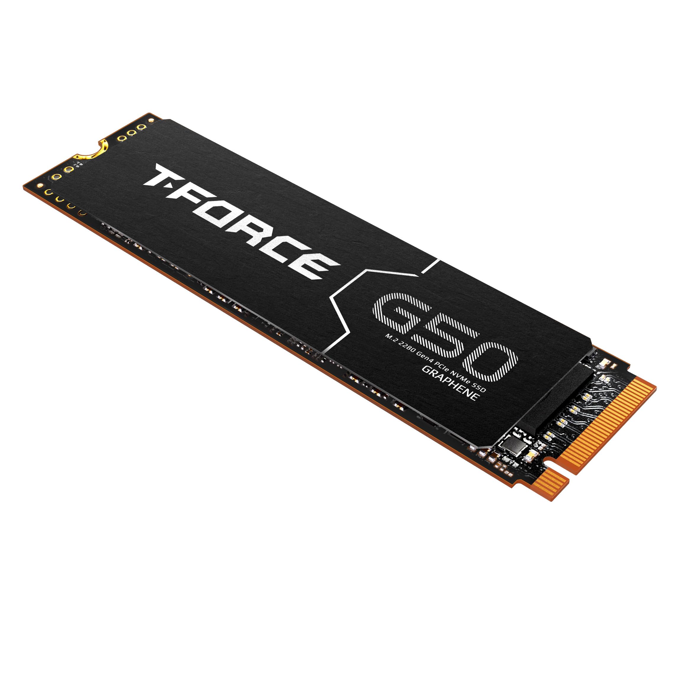 Teamgroup T Force G50 2Tb Slc Caching 3D Tlc Nand Nvme Innogrit Pcie Gen4X4 M.2 2280 Gaming Ssd With Ultra Thin Graphene Heat Sp