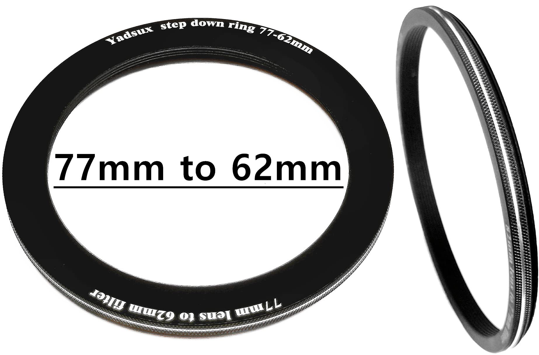 77Mm To 62Mm Step Down Ring Filter Adapter,72 Size Models