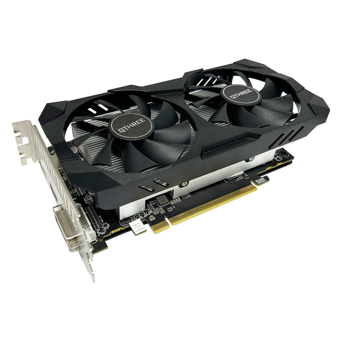 Qthree Amd Radeon Rx 560 Xt 8Gb Gddr5 Graphics Card,1792Sp,128 Bits,Dvi,Hdmi,Dp,Pc Video Card For Computer Gaming Gpu,Pci Expres