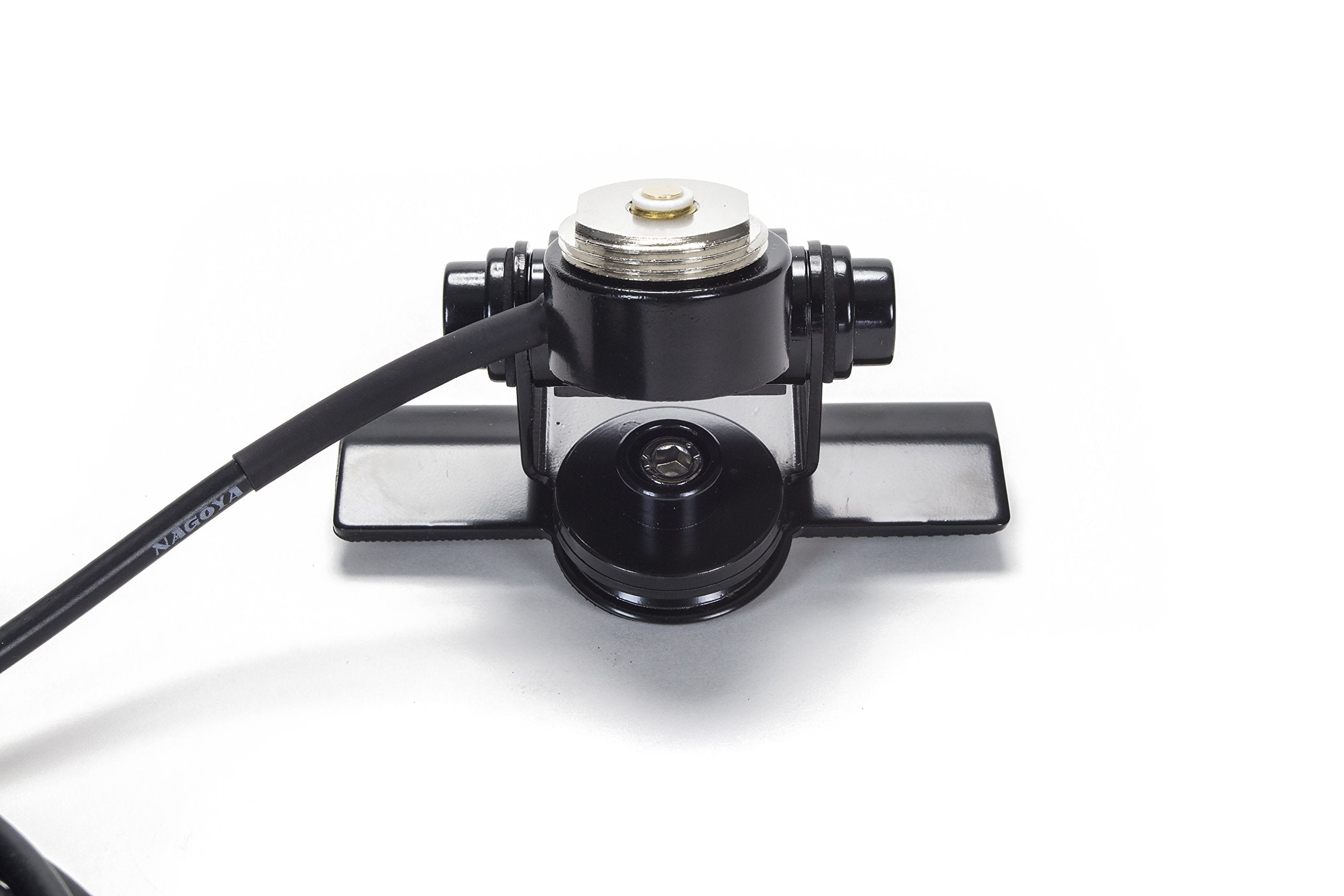 Nagoya Rb 700N Premium Nmo Lip Mount For Antennas   Multi Axis Adjustable, No Drill Installation For Trucks, Suvs, Cars   Includ