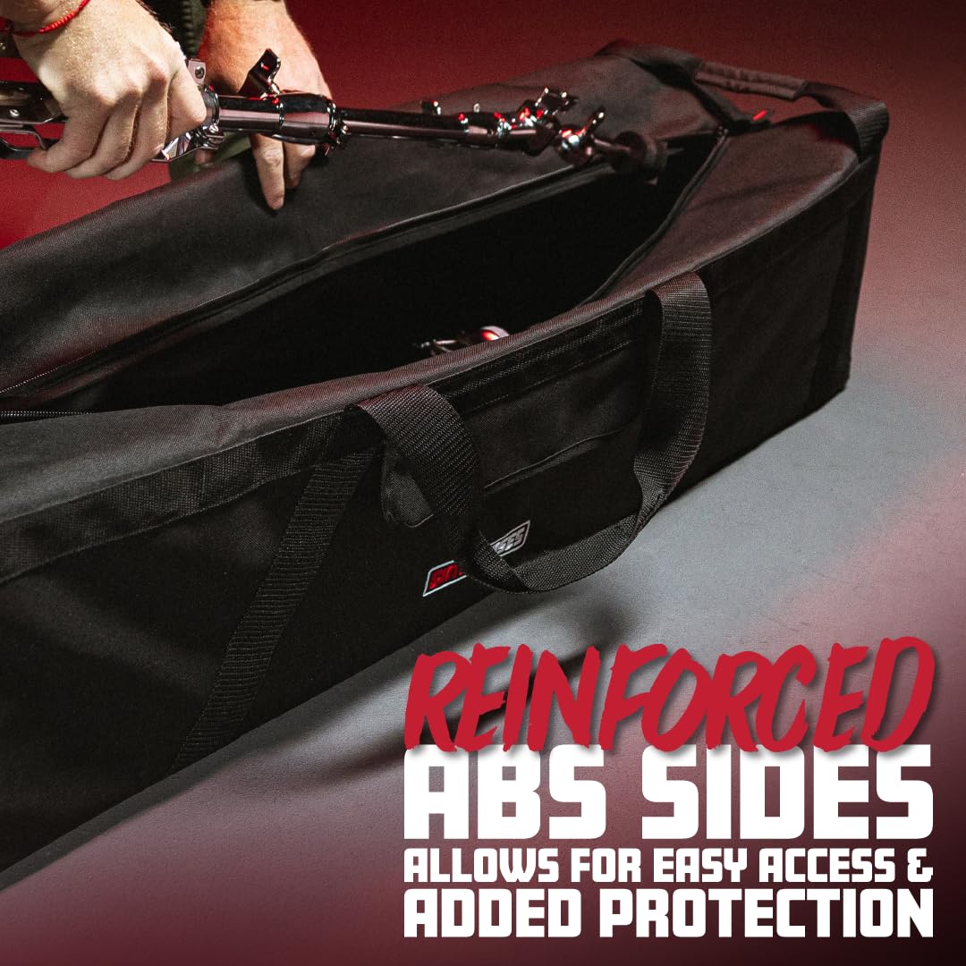 Gator Cases Mizone Drum Set Hardware Bag With Wheels And Tow Handle, 46 X 12 X 12 (Gp-Hdwe-1246W)