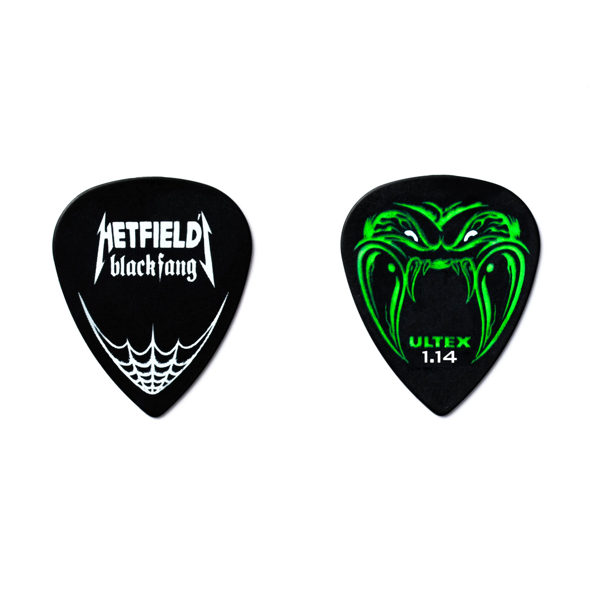 Dunlop Ph112T1.14 Hetfield Black Fang, 1.14Mm, 6 Picks/Tin