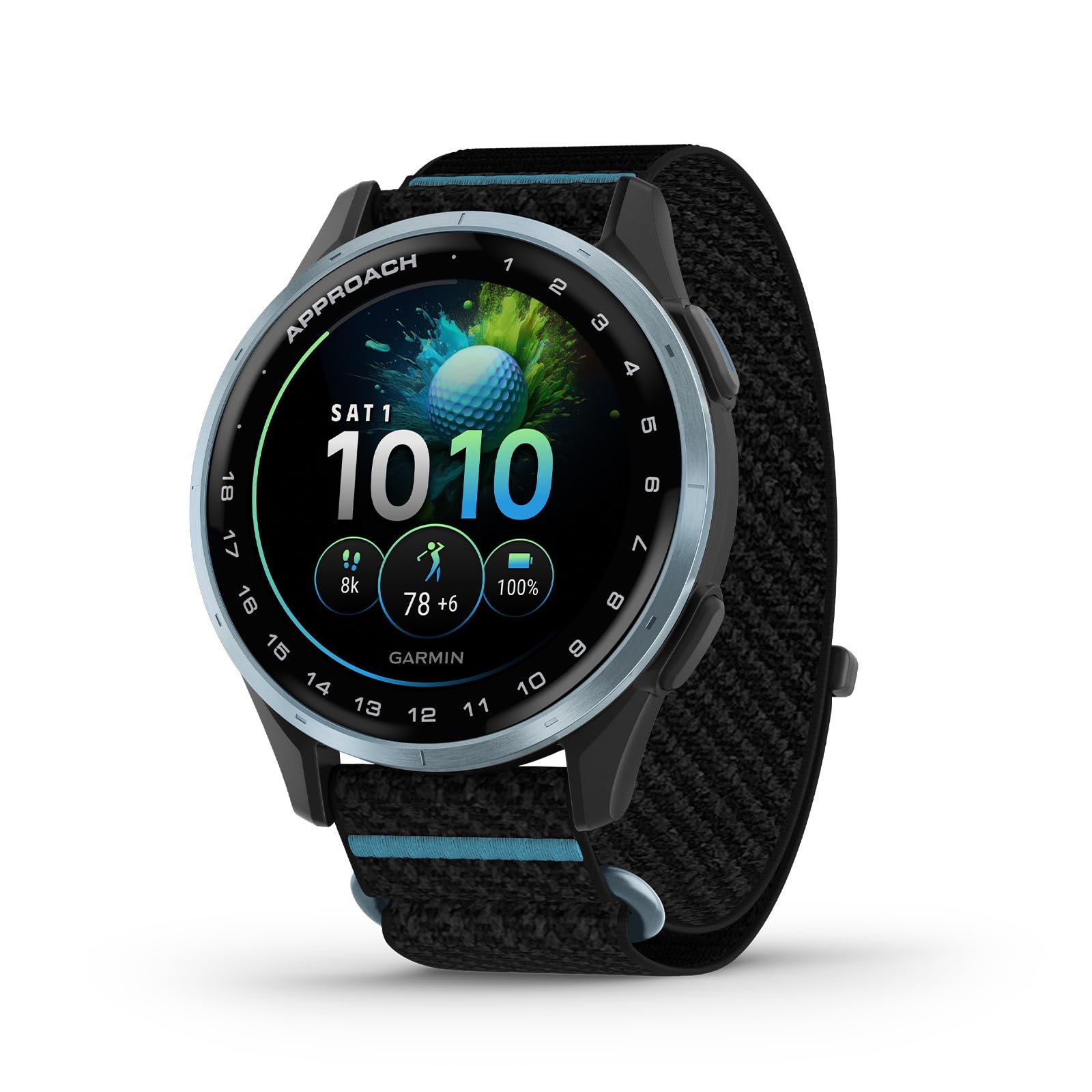 Garmin Approach J1, Junior Golf Watch with GPS, Bright and Colorful Display, Tee-Off Guidance, Essential Features for Learning a