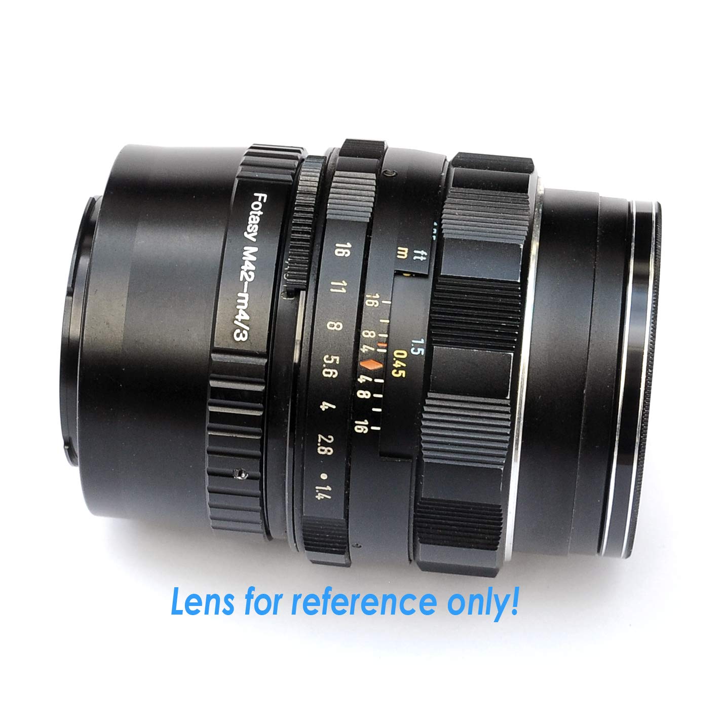 Fotasy Adjustable M42 Lens To M43 Adapter, 42Mm Screw Mount To Mft, Fits Olympus E-Pl8 E-Pl9 E-M1 E-M5 E-M10 I Ii Iii E-Pm2 E-Pm