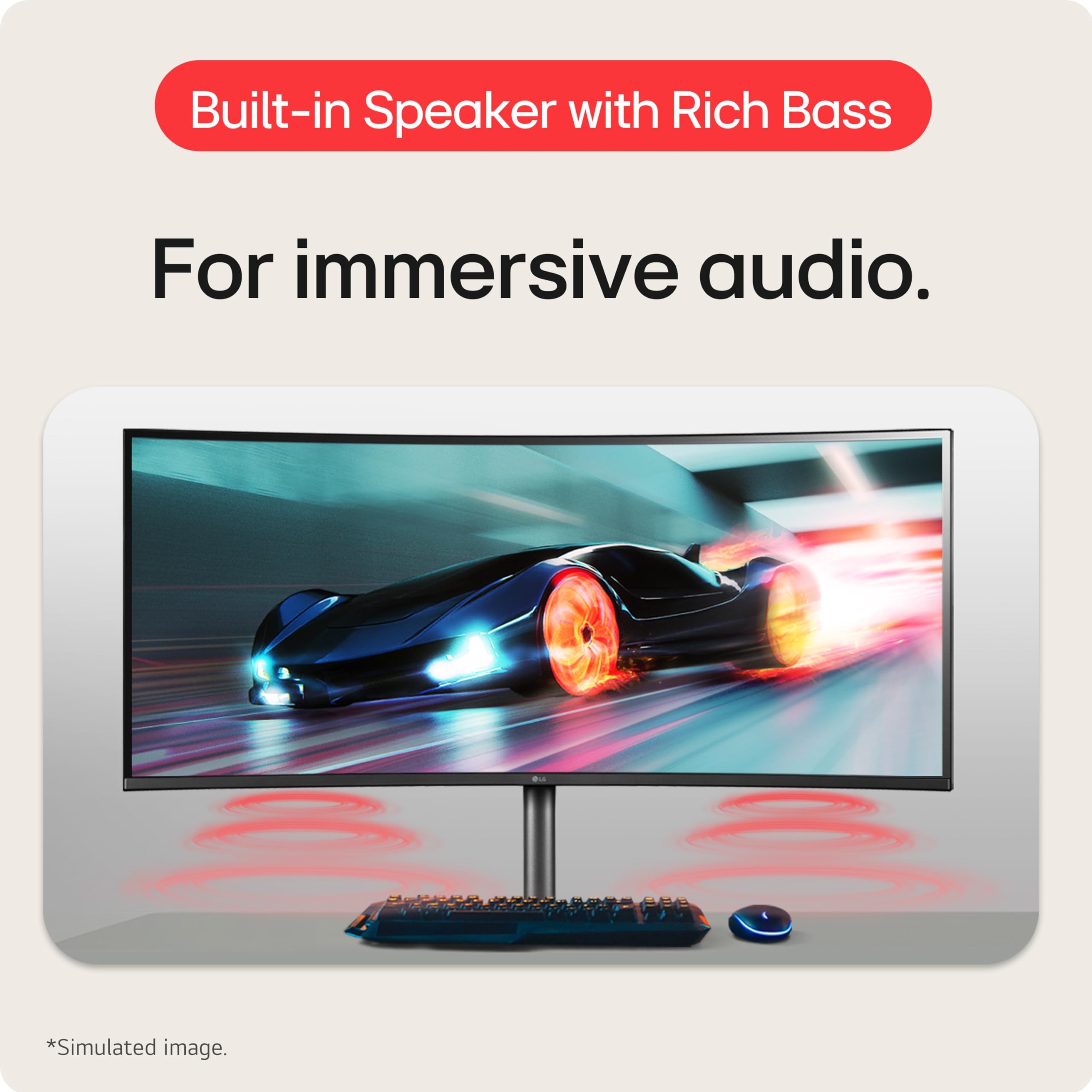 Lg 40Wp95C W 40    Ultrawide Curved Wuhd (5120 X 2160) 5K2K Nano Ips Display, Dci P3 98% (Typ.) With Hdr10, Thunderbolt 4 With 9