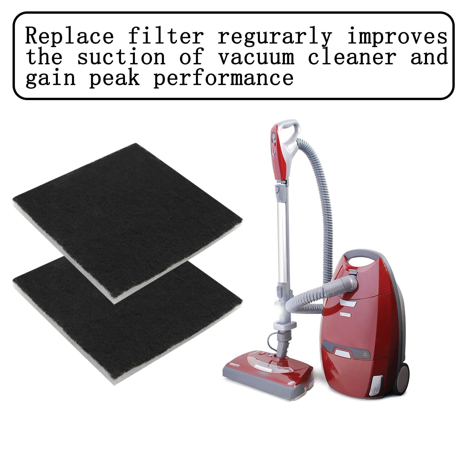 8 Pack Cf 1 Foam Filters Compatible With Kenmore Sears Progressive, Progressive & Whispertone, Panasonic Models, Including 86883