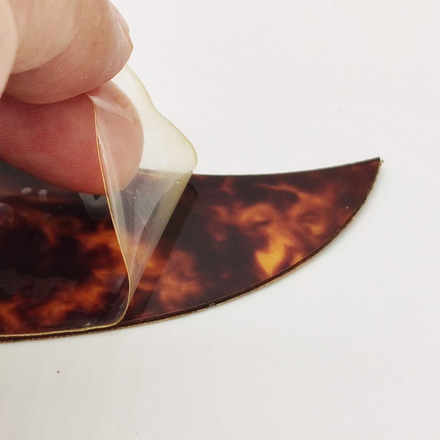 Vencetmat Acoustic Guitar Pickguard Fit For Martin Flame Red