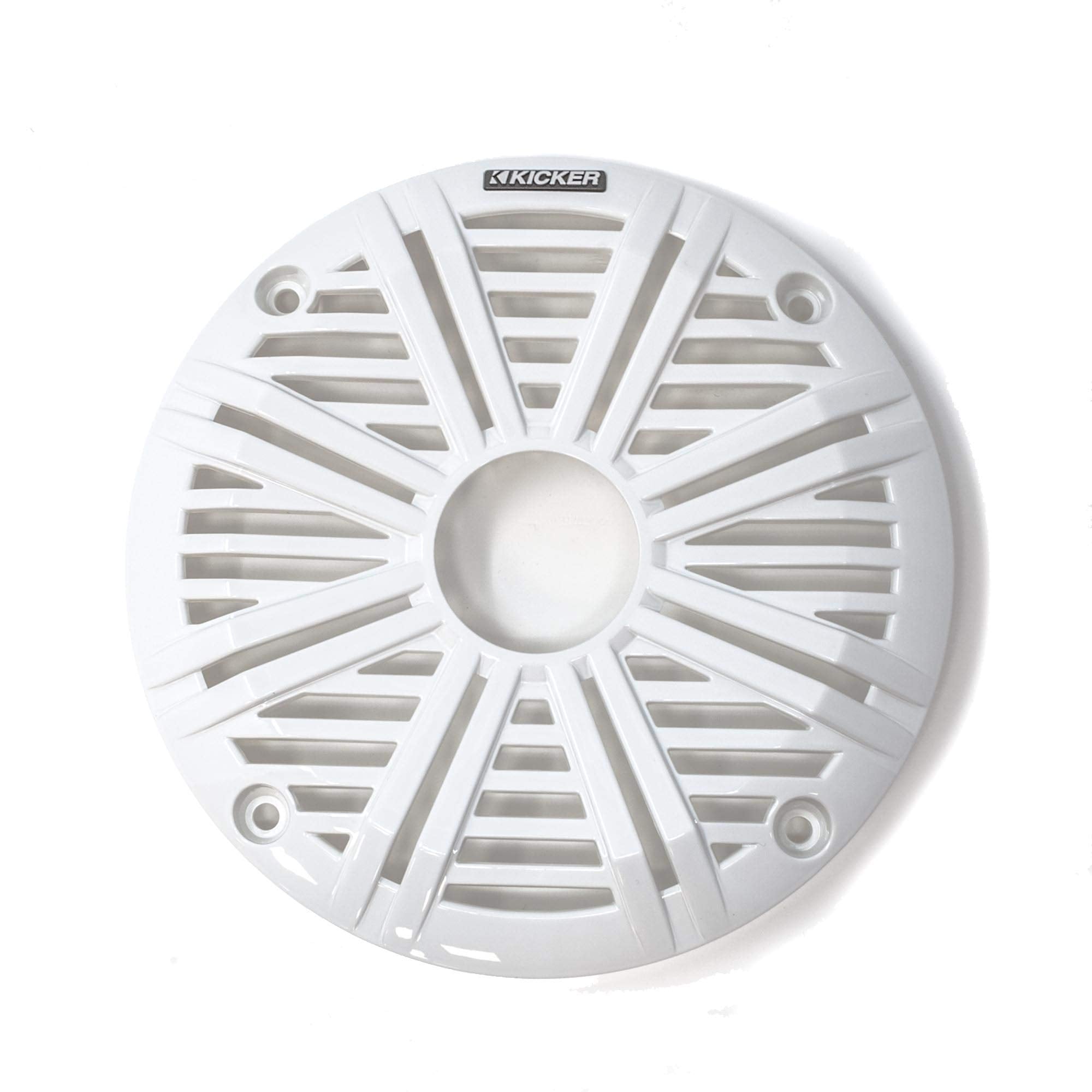 Kicker 6.5'' Marine Speakers (1 Pair) White Salt Water Grills Oem Replacement Speakers