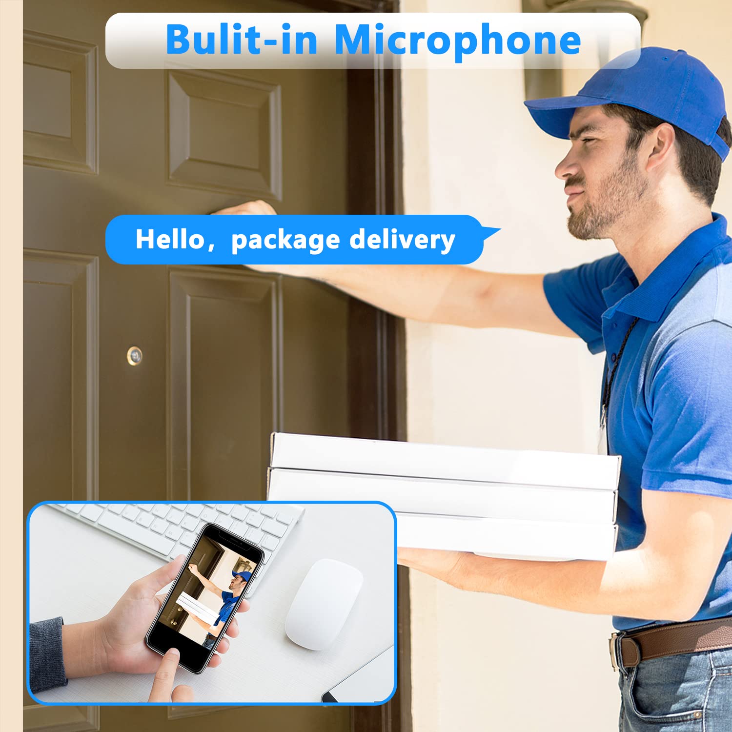 6Mp Poe Ip Vandal Dome Security Camera Outdoor, 2.8Mm Wide Angle, H.265, Ip67 Ik10, Built In Microphone Audio, Human Vehicle Det