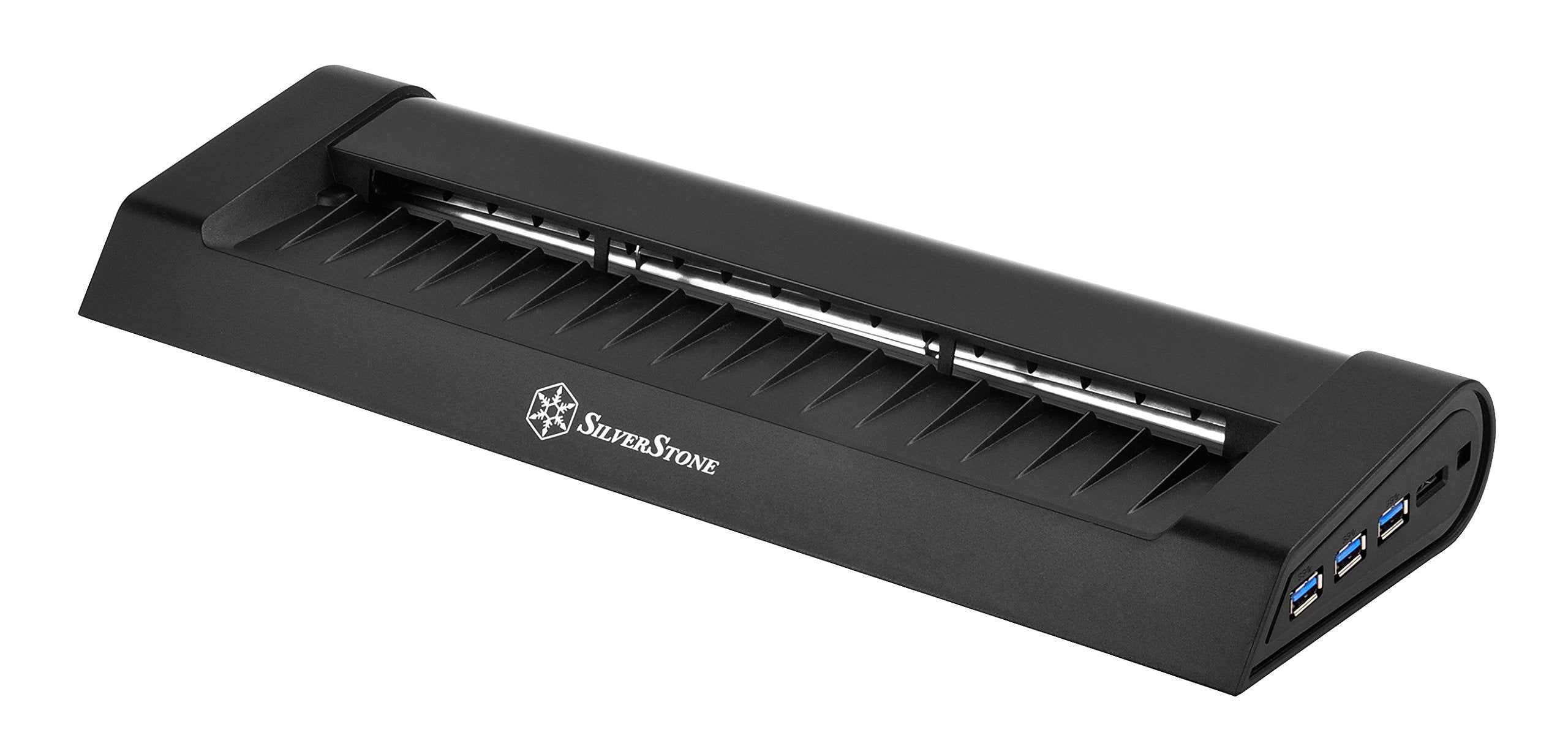 Laptop cooling pad with 300mm cross fan and USB3.0 hub & Lan Port, support up to 17