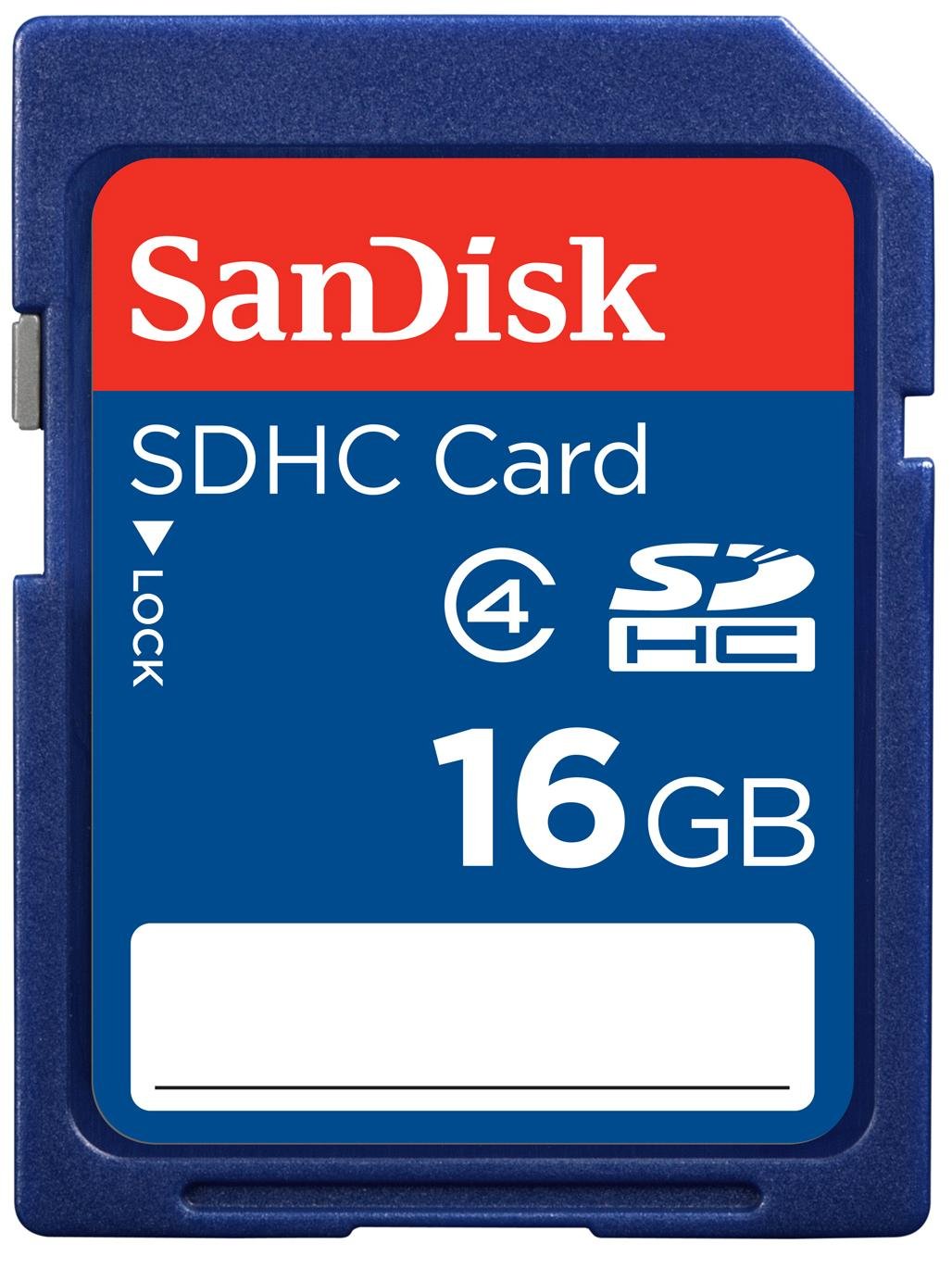 Sandisk 16 Gb Class 2 Sdhc Flash Memory Card Sdsdb 016G A11