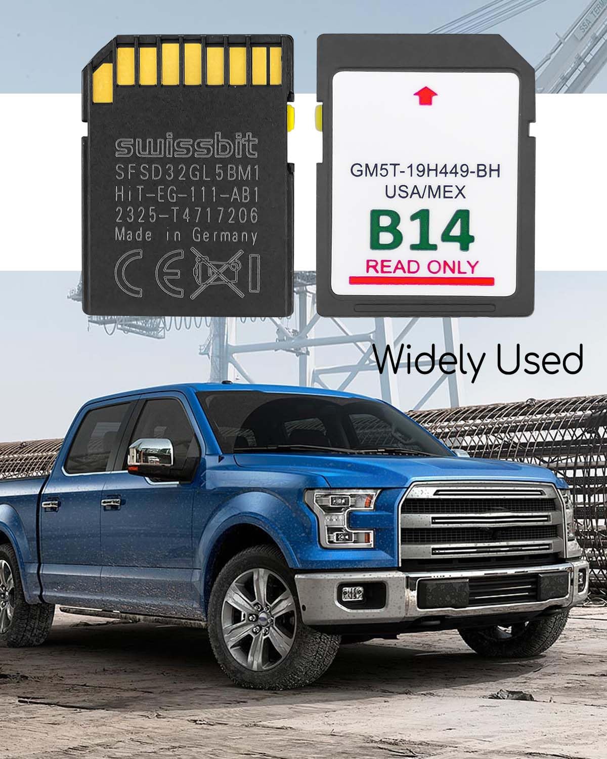 2023 Latest Maps B14 Navigation Sd Card Fit For Ford Lincoln Sync2 System, Updated Navigation Sd Card Support Usa/Mexico New Map