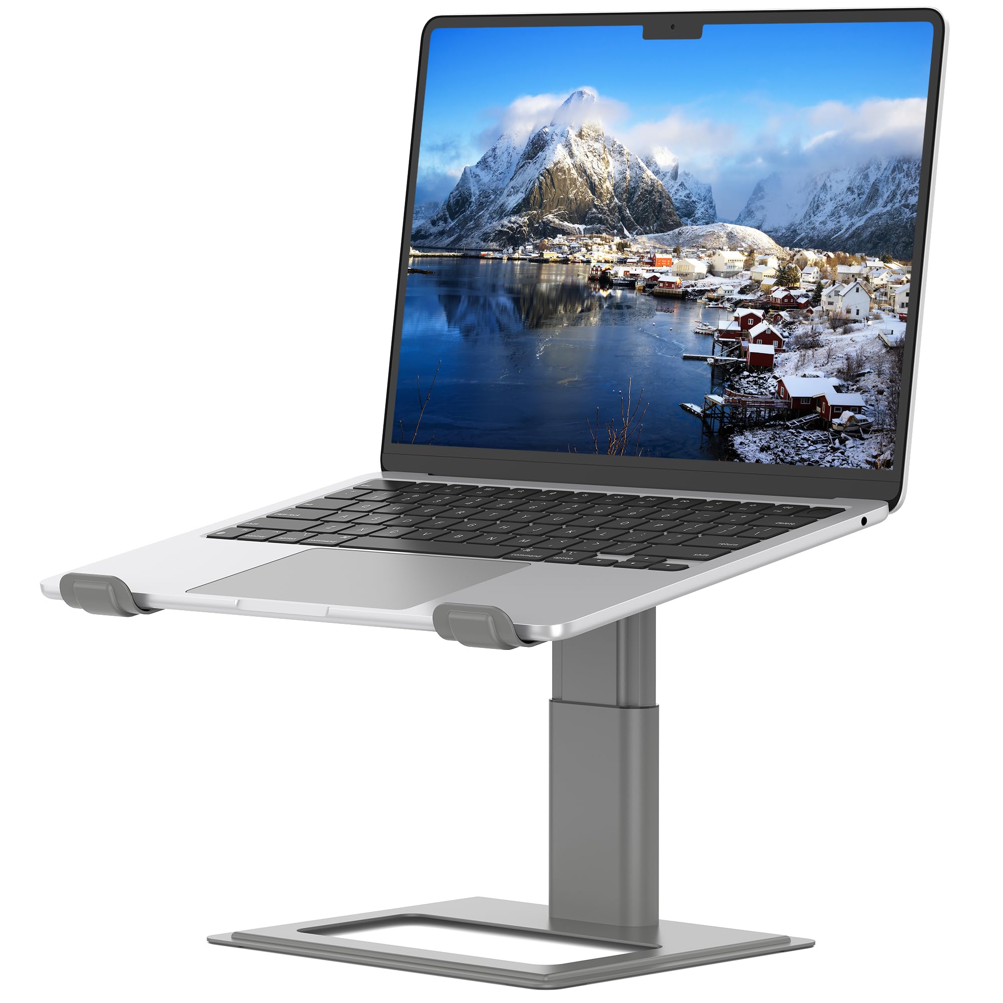 Soundance Adjustable Laptop Stand For Desk, Computer Stand, Ergonomic Laptop Riser Holder Compatible With 10 To 17.3 Inches Note